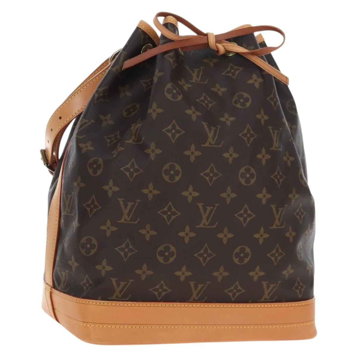 LOUIS VUITTON Monogram Noe Shoulder Bag M42224 LV Auth 191861SAV