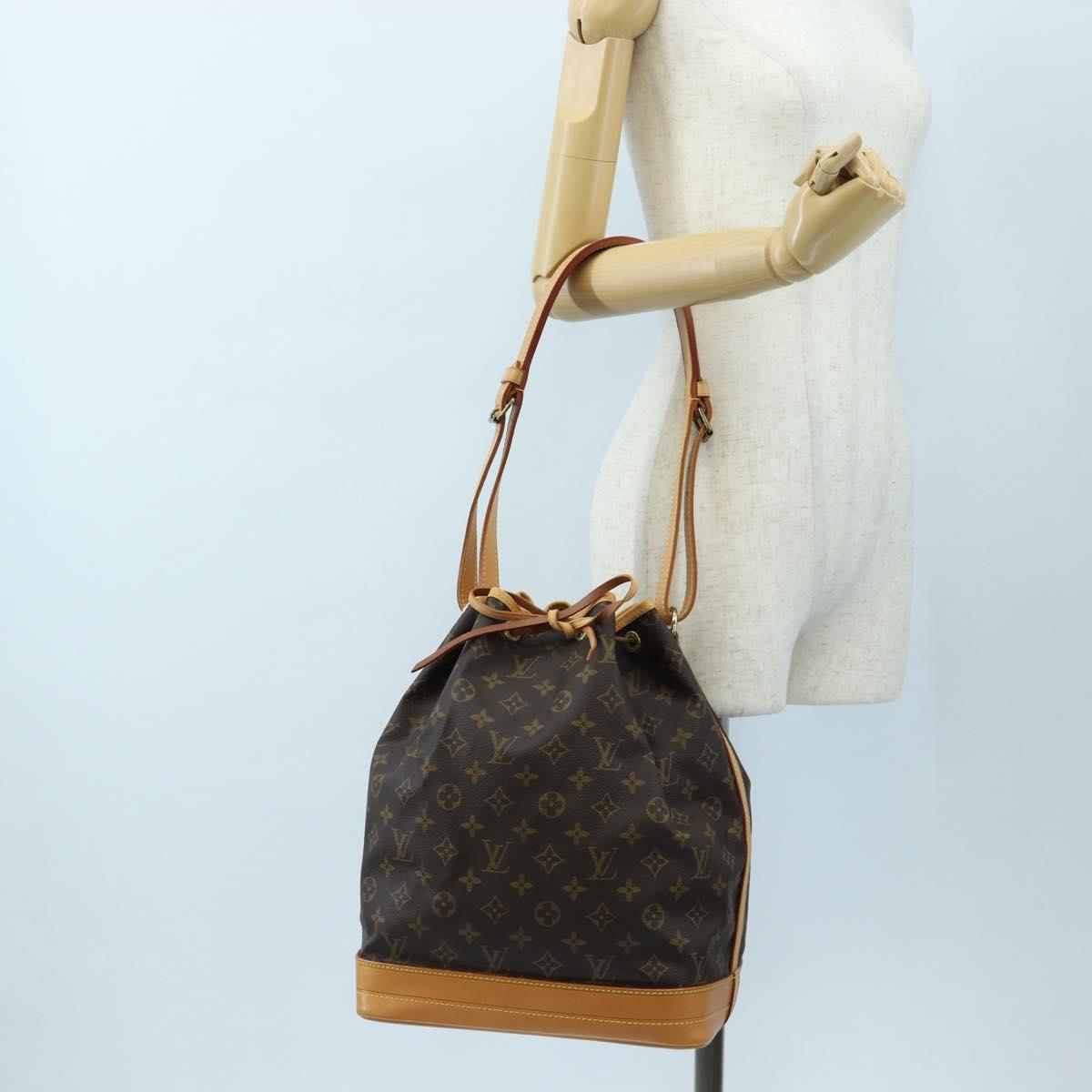 LOUIS VUITTON Monogram Noe Shoulder Bag M42224 LV Auth 191861SAV