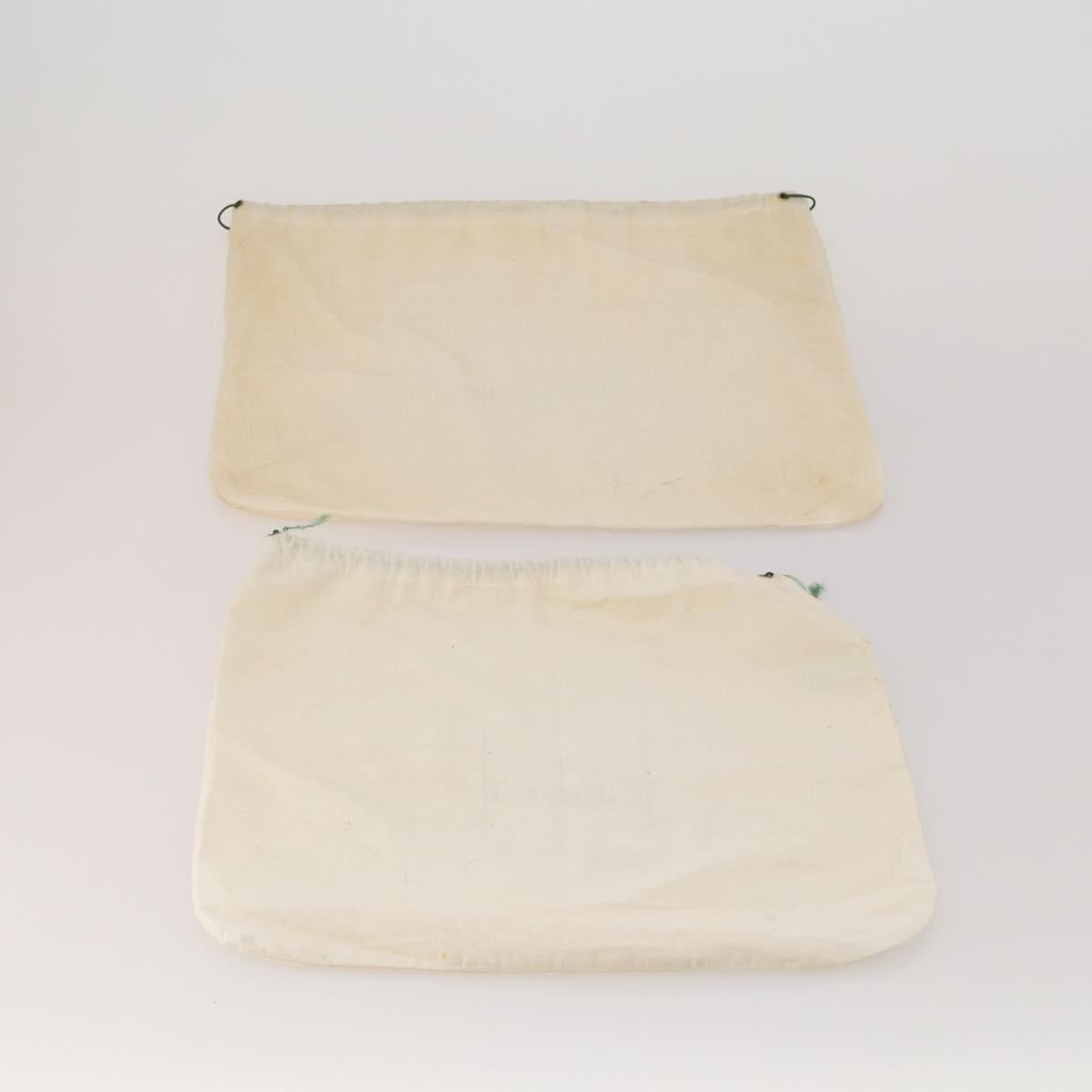 GUCCI Dust Bag Cotton Set of 20 Beige Auth 191873