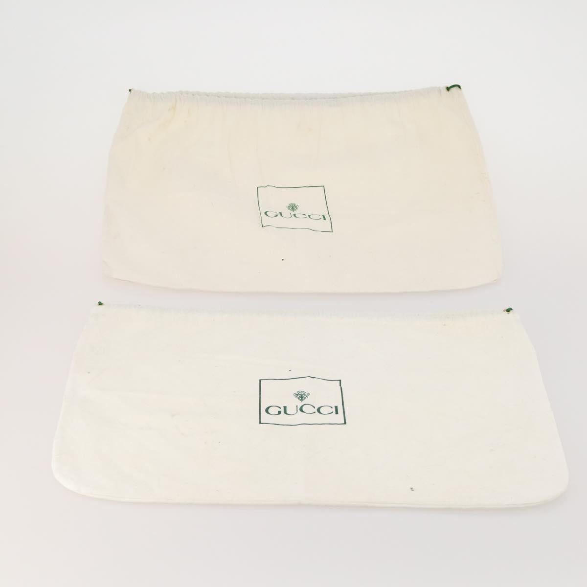 GUCCI Dust Bag Cotton Set of 20 Beige Auth 191873
