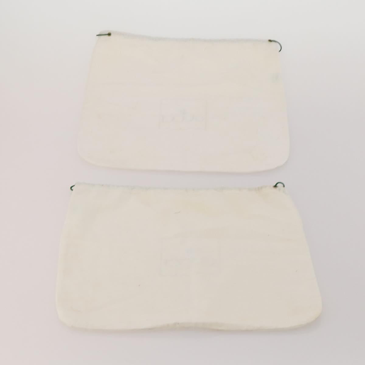 GUCCI Dust Bag Cotton Set of 20 Beige Auth 191873
