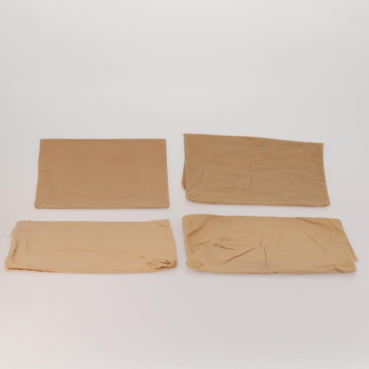 LOUIS VUITTON Dust Bag Cotton Set of 26 Beige LV Auth 191877