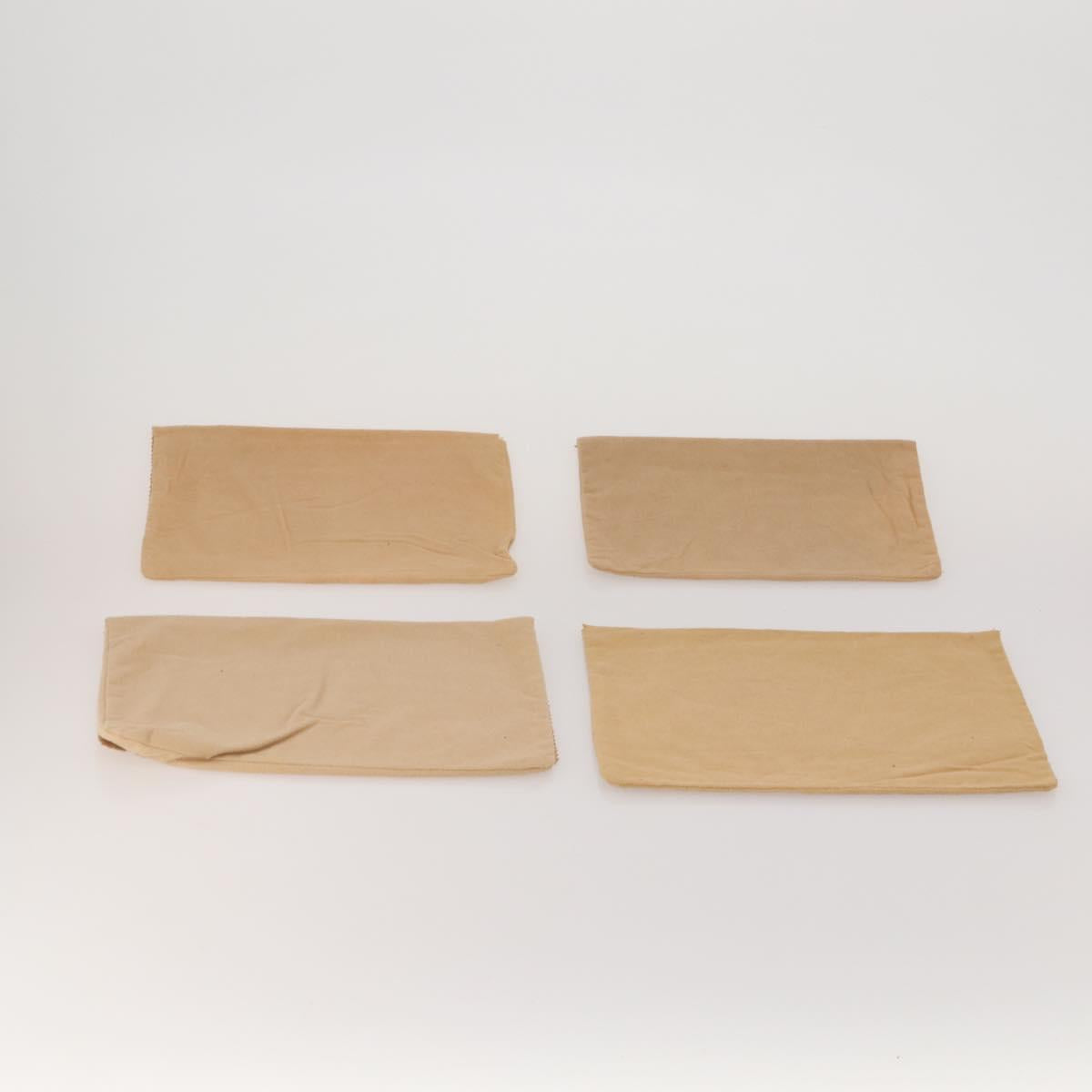 LOUIS VUITTON Dust Bag Cotton Set of 26 Beige LV Auth 191877