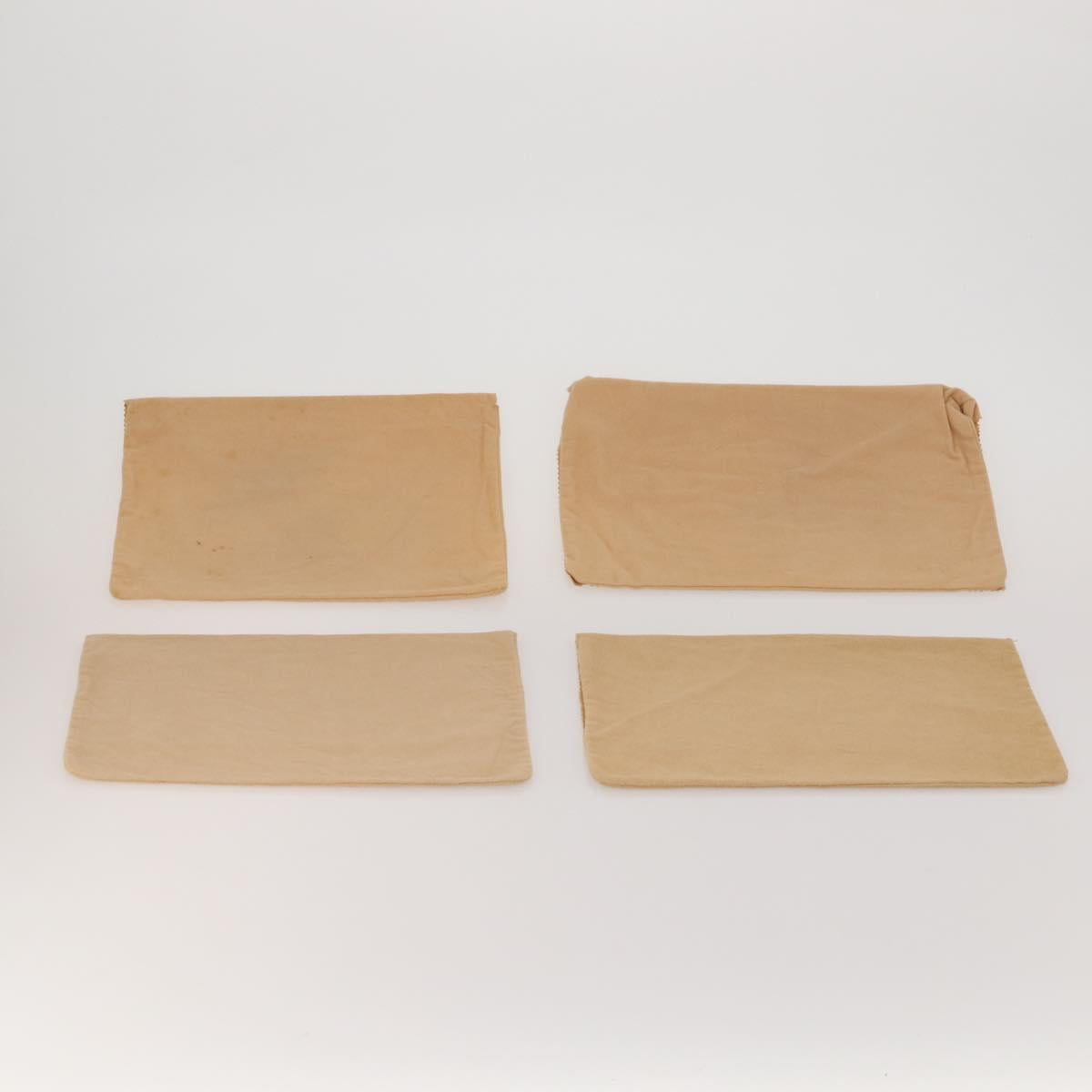 LOUIS VUITTON Dust Bag Cotton Set of 26 Beige LV Auth 191877
