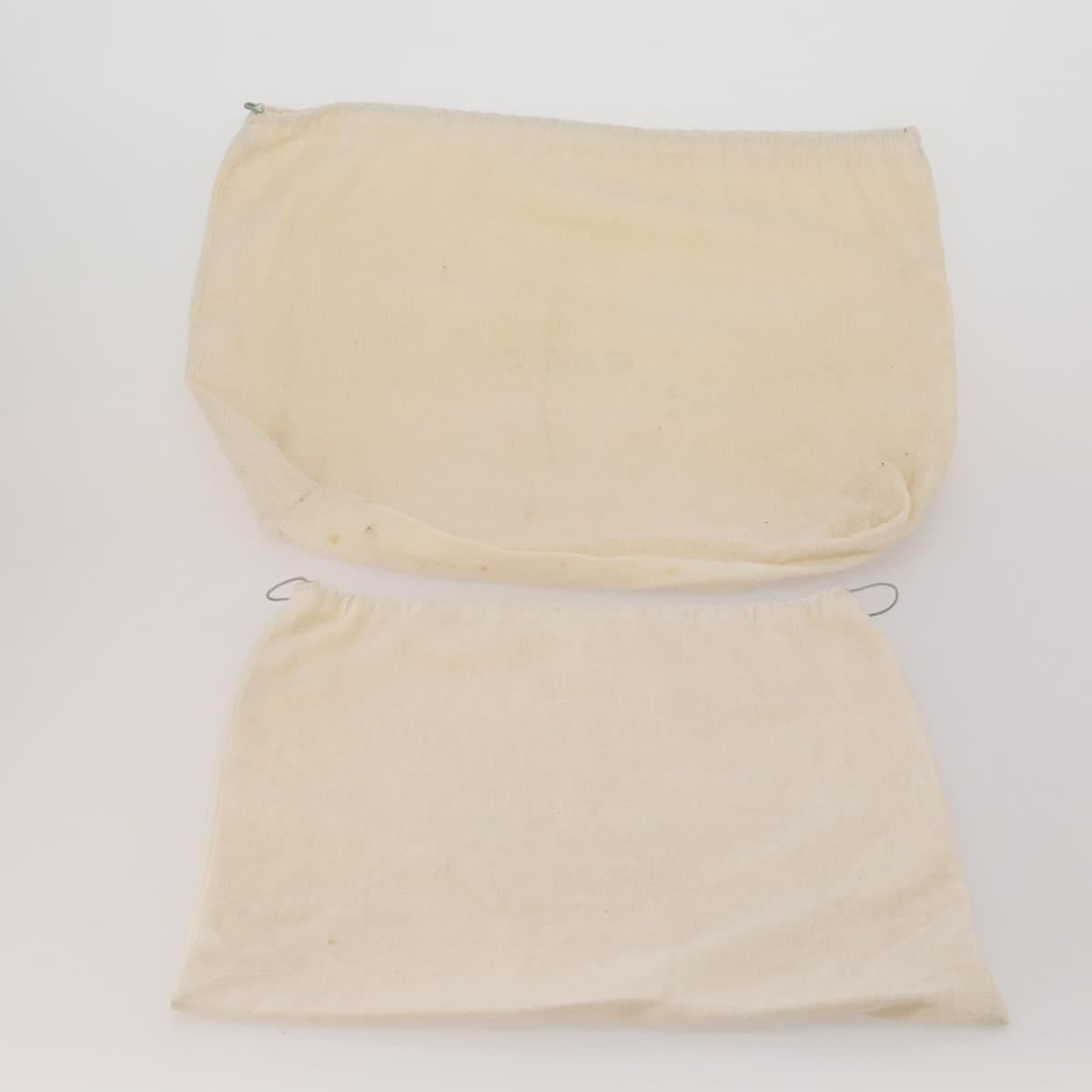 GUCCI Dust Bag Cotton Set of 20 Beige Auth 191881