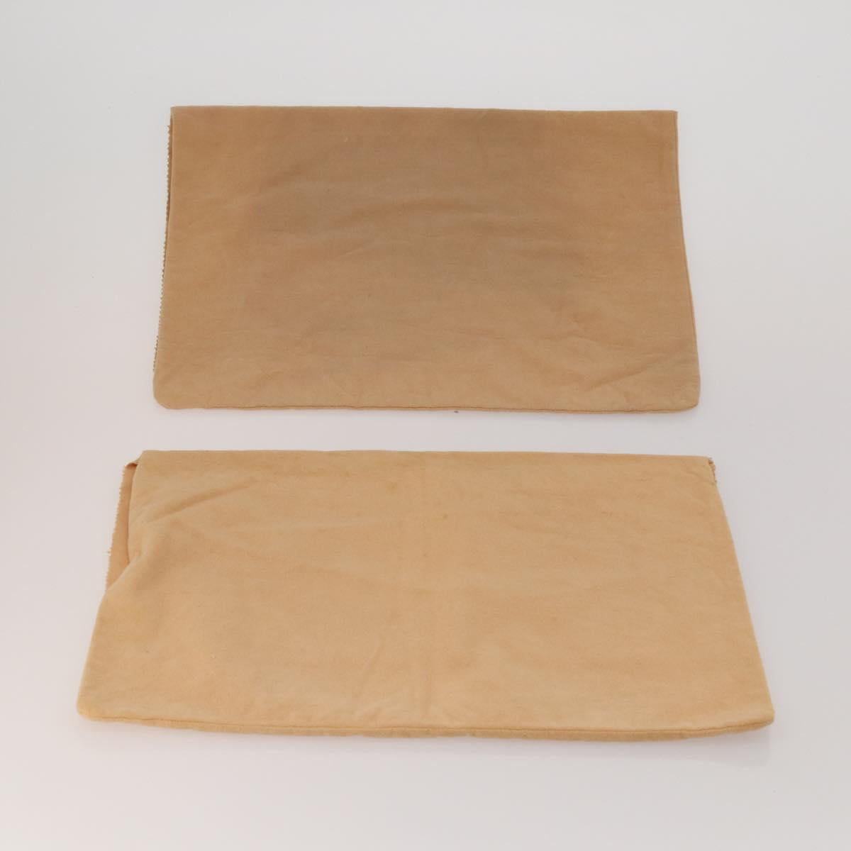 LOUIS VUITTON Dust Bag Cotton Set of 20 Beige LV Auth 191882