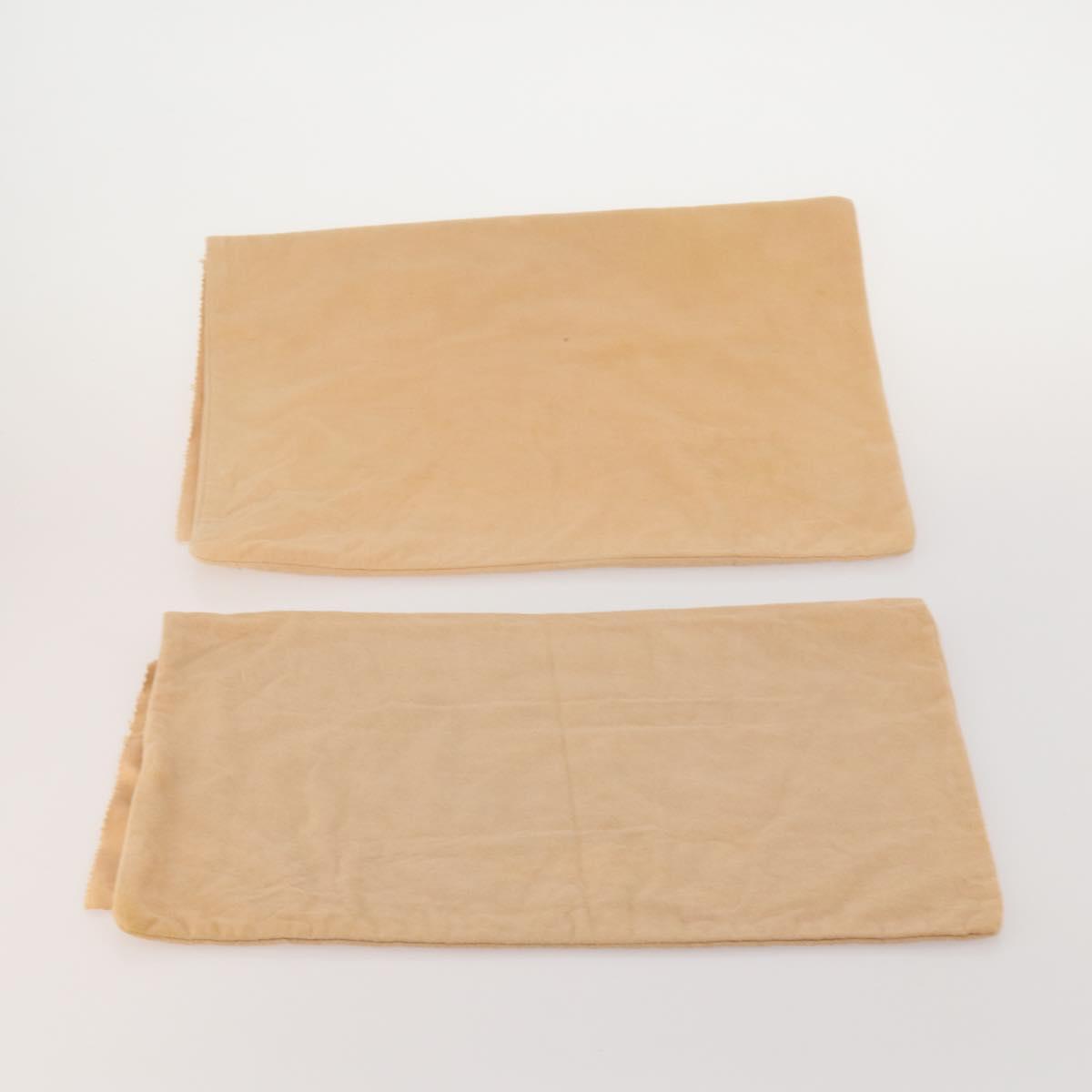 LOUIS VUITTON Dust Bag Cotton Set of 20 Beige LV Auth 191882