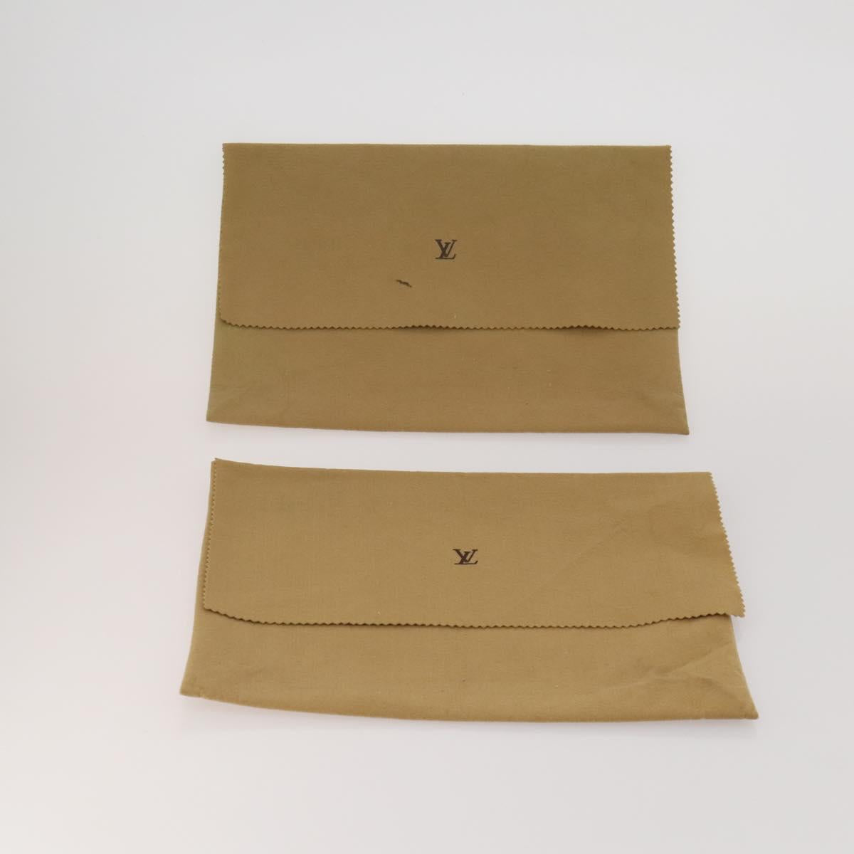 LOUIS VUITTON Dust Bag Cotton Set of 20 Beige LV Auth 191883