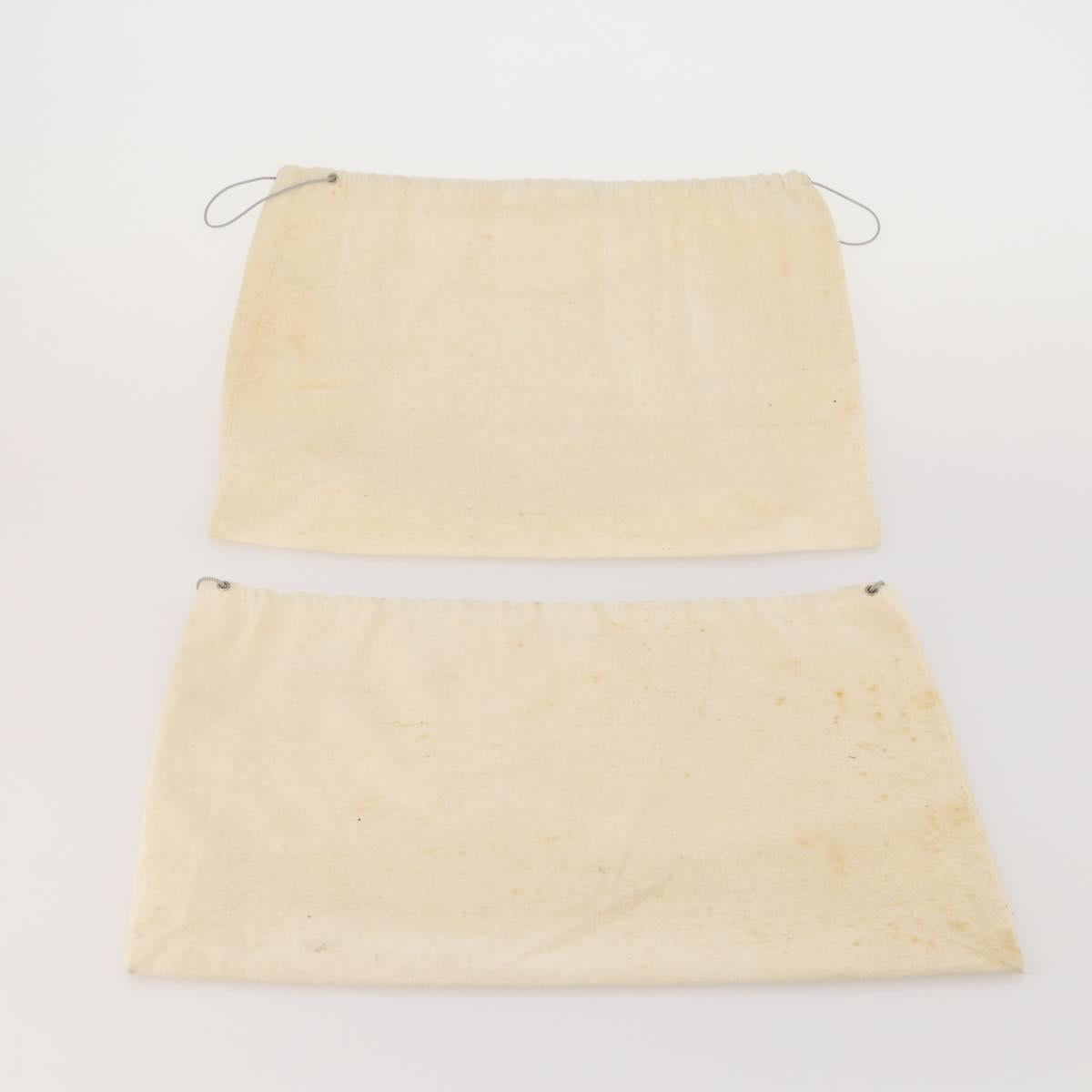 GUCCI Dust Bag Cotton Set of 20 Beige Auth 191884