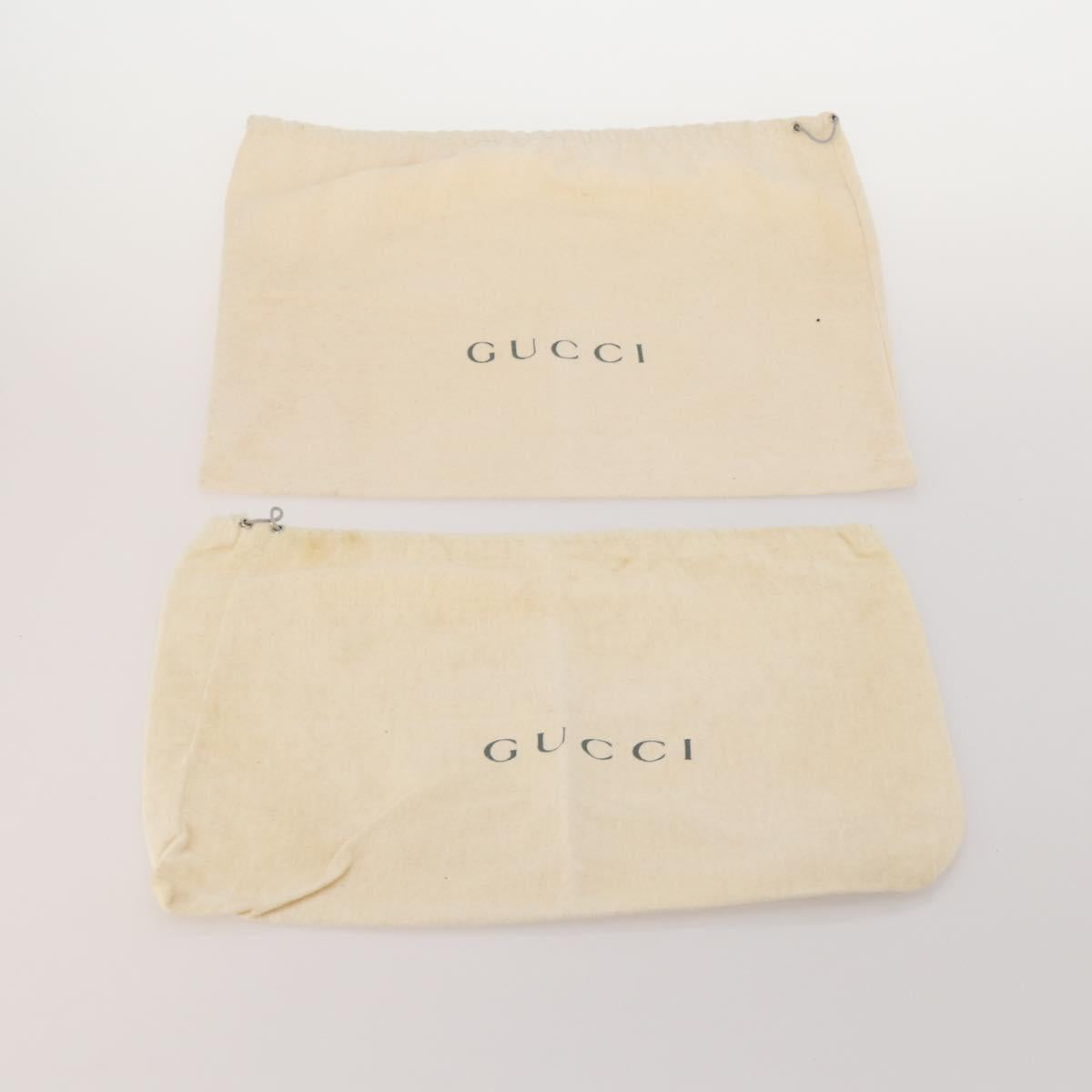 GUCCI Dust Bag Cotton Set of 20 Beige Auth 191884
