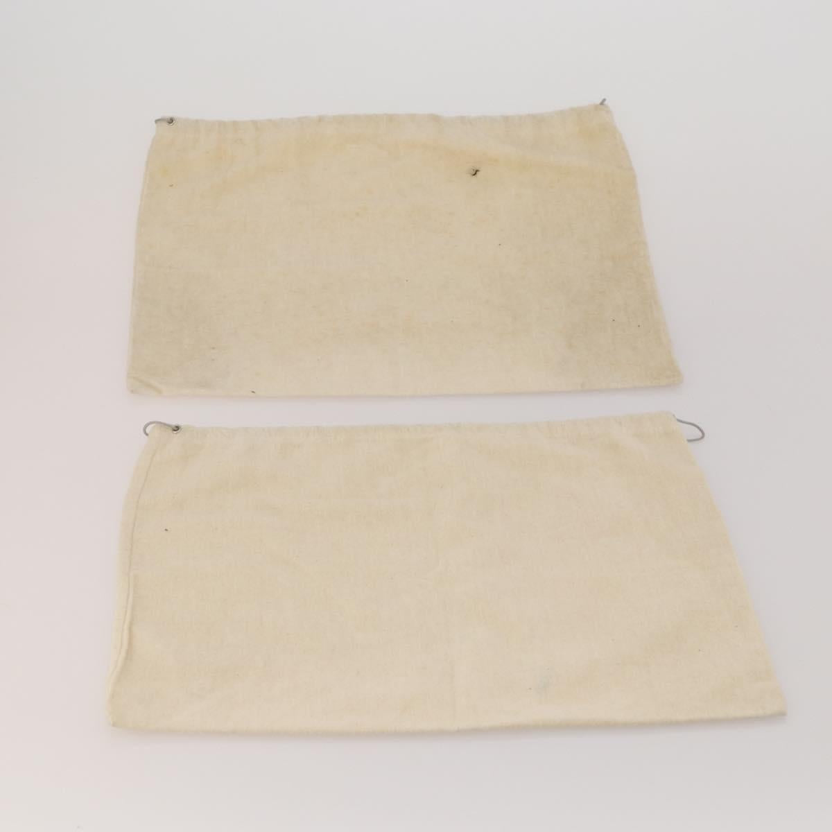 GUCCI Dust Bag Cotton Set of 20 Beige Auth 191884