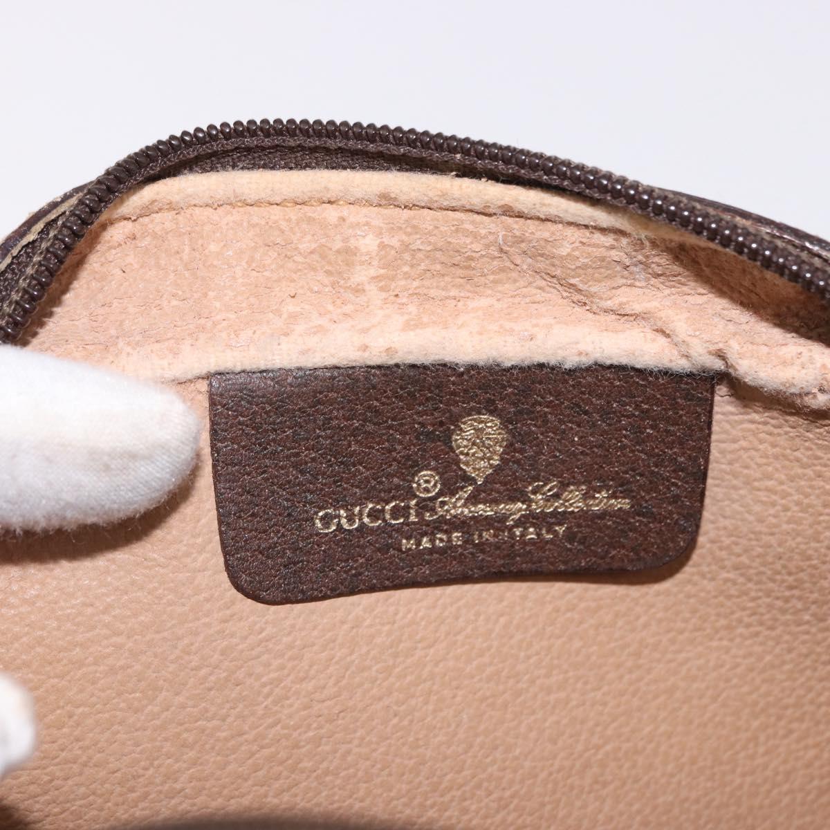 GUCCI GG Supreme Shoulder Bag PVC Beige Gold 56 01 087 Auth 191924