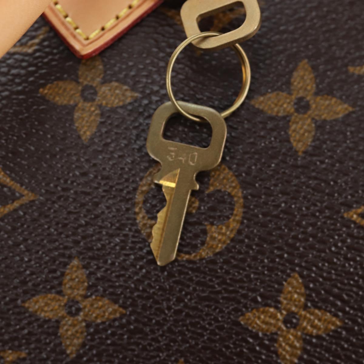 LOUIS VUITTON Monogram Speedy 30 Hand Bag M41526 LV Auth 191955SM