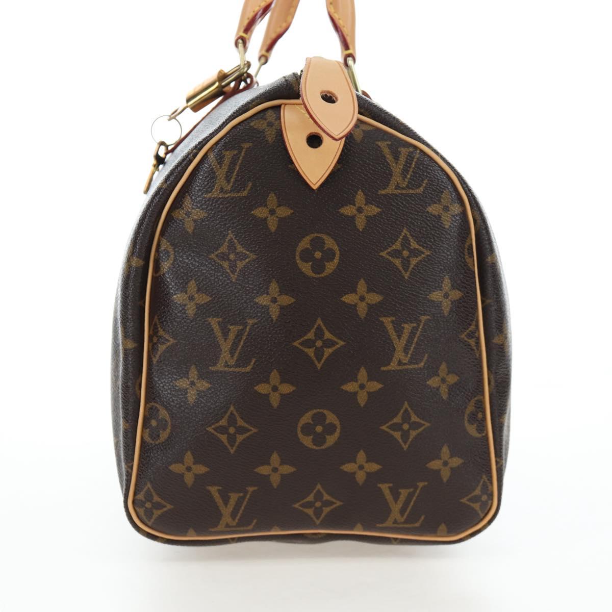 LOUIS VUITTON Monogram Speedy 30 Hand Bag M41526 LV Auth 191955SM