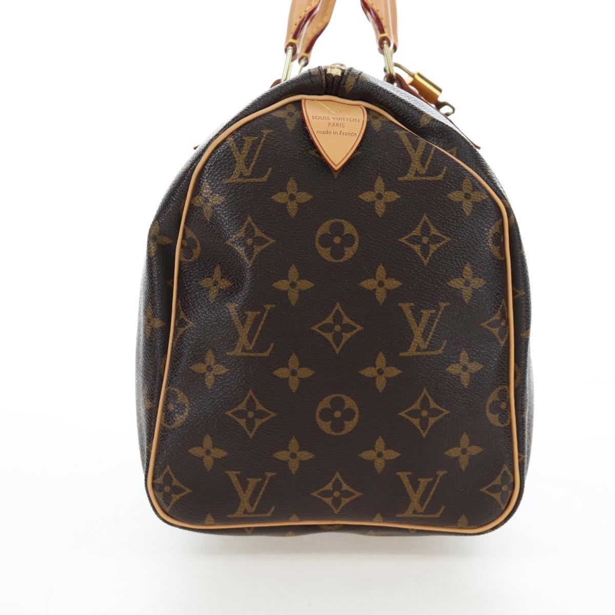 LOUIS VUITTON Monogram Speedy 30 Hand Bag M41526 LV Auth 191955SM