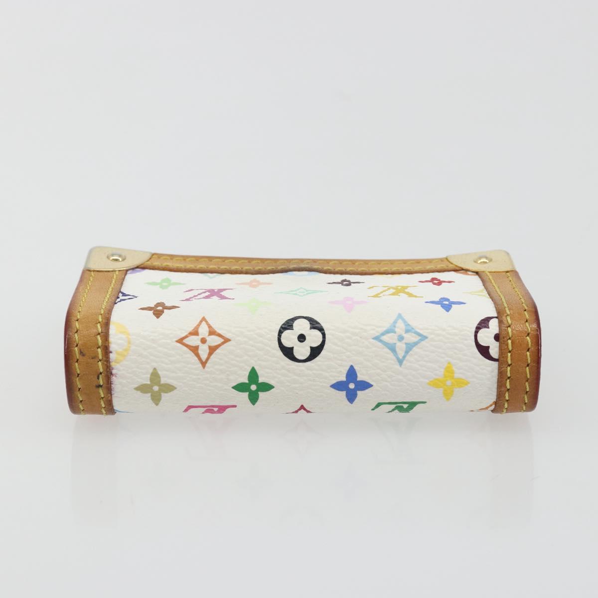 LOUIS VUITTON Multicolor Porte Monnaie Pla Coin Purse M92657 LV Auth 191959