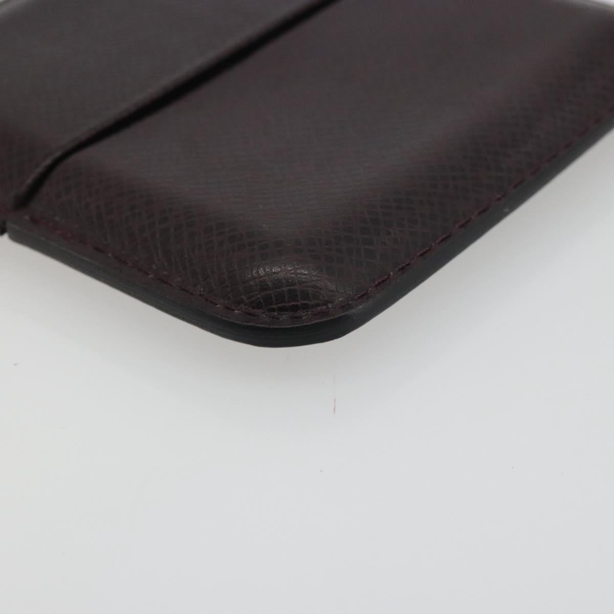 LOUIS VUITTON Taiga Cigarillo Cigarette Case Acajou M30736 LV Auth 191962