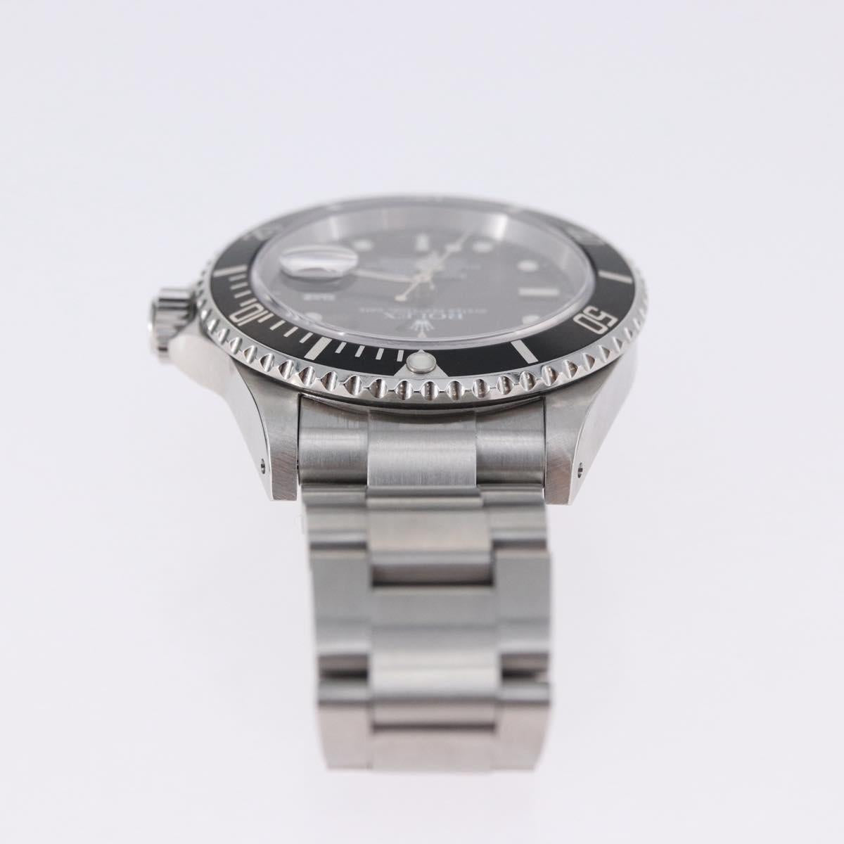 ROLEX Submariner Date Watches Stainless Steel Silver 116520 Auth 191967SM