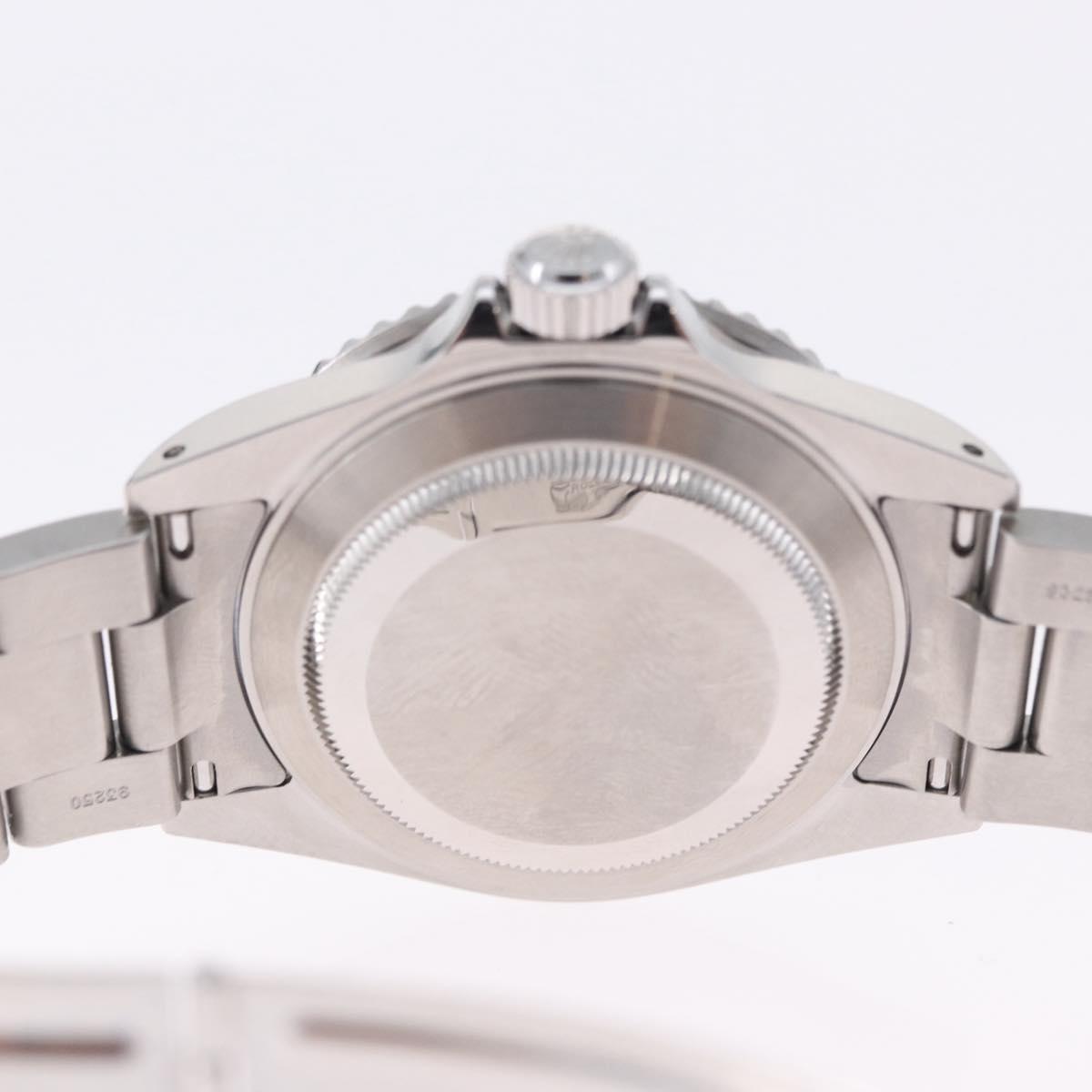 ROLEX Submariner Date Watches Stainless Steel Silver 116520 Auth 191967SM