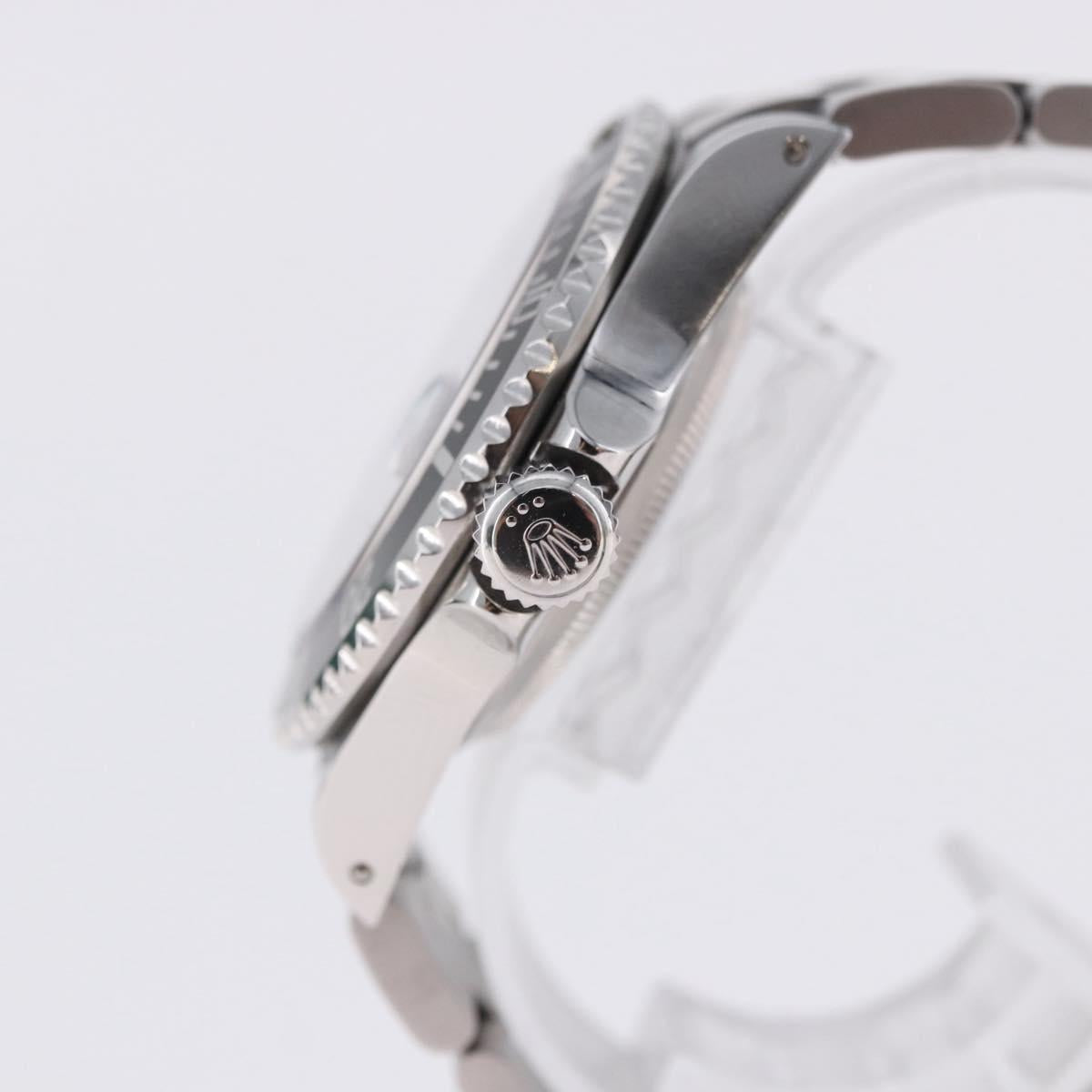 ROLEX Submariner Date Watches Stainless Steel Silver 116520 Auth 191967SM