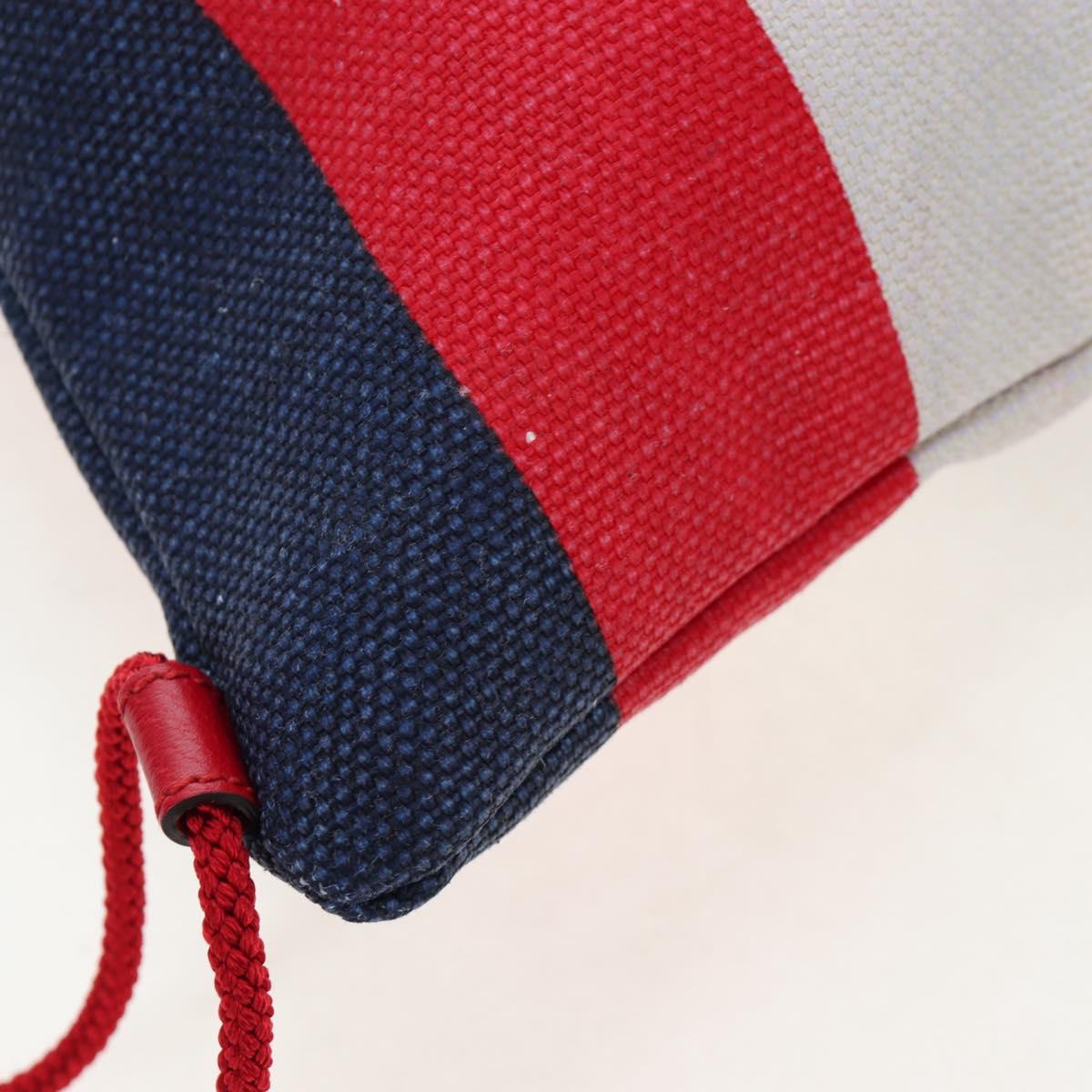 GUCCI Backpack Coated Canvas Red 473872 Auth 191969V