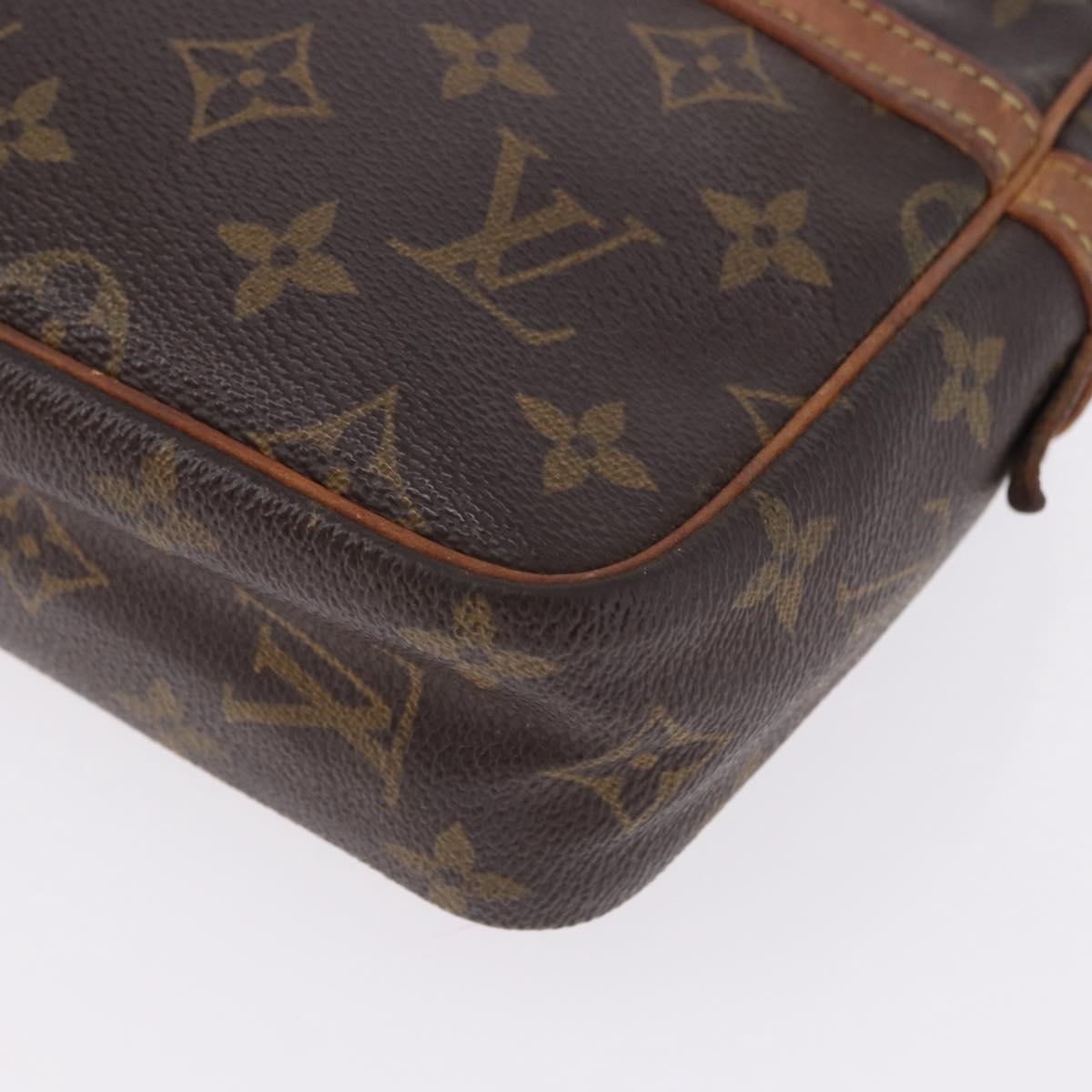 LOUIS VUITTON Monogram Compiegne 23 Clutch Bag M51847 LV Auth 191975