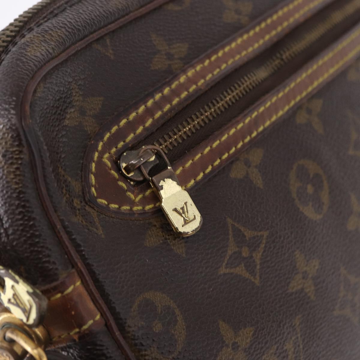 LOUIS VUITTON Monogram Marly Dragonne GM Clutch Bag M51825 LV Auth 191976