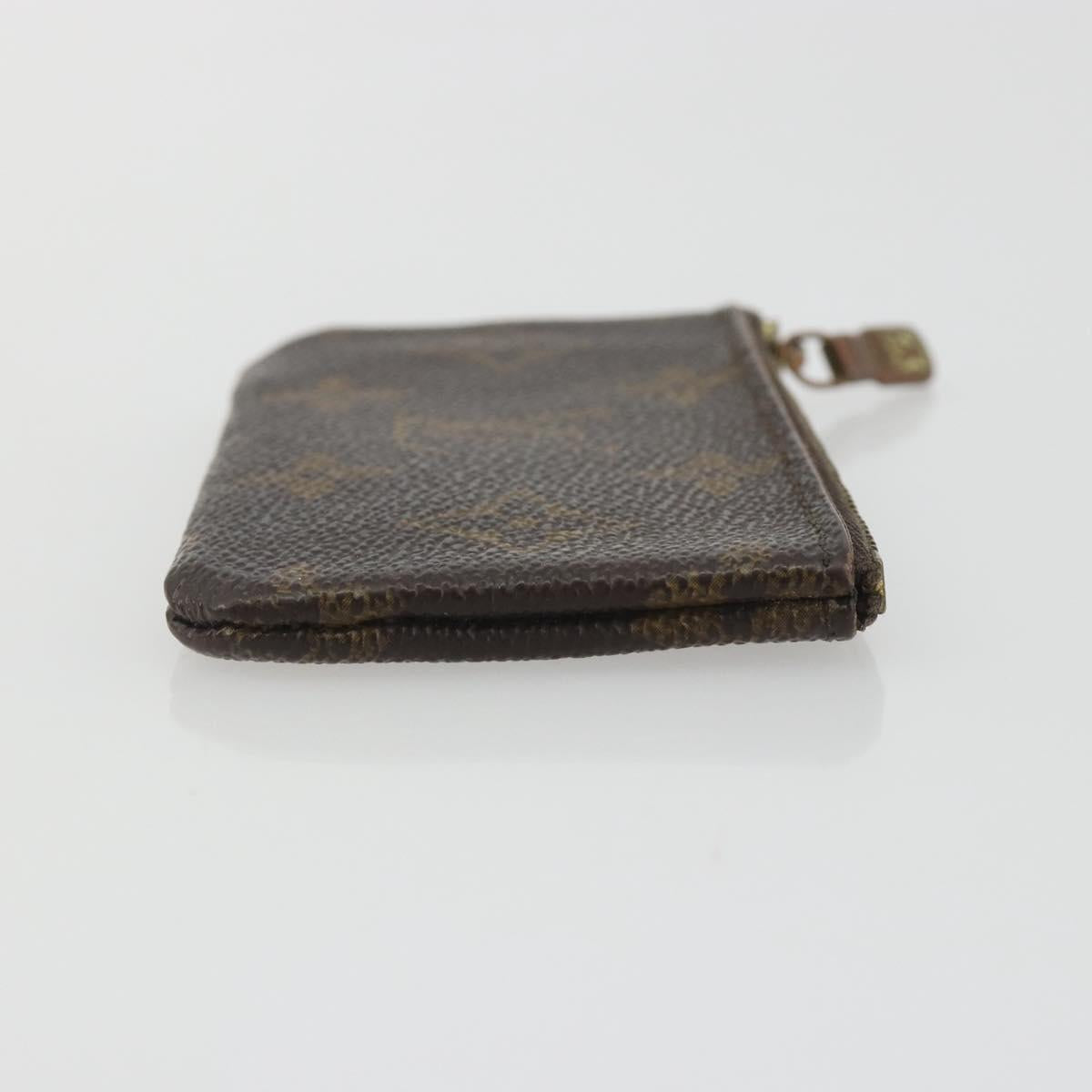 LOUIS VUITTON Monogram Pochette Cles Coin Purse M62650 LV Auth 191978