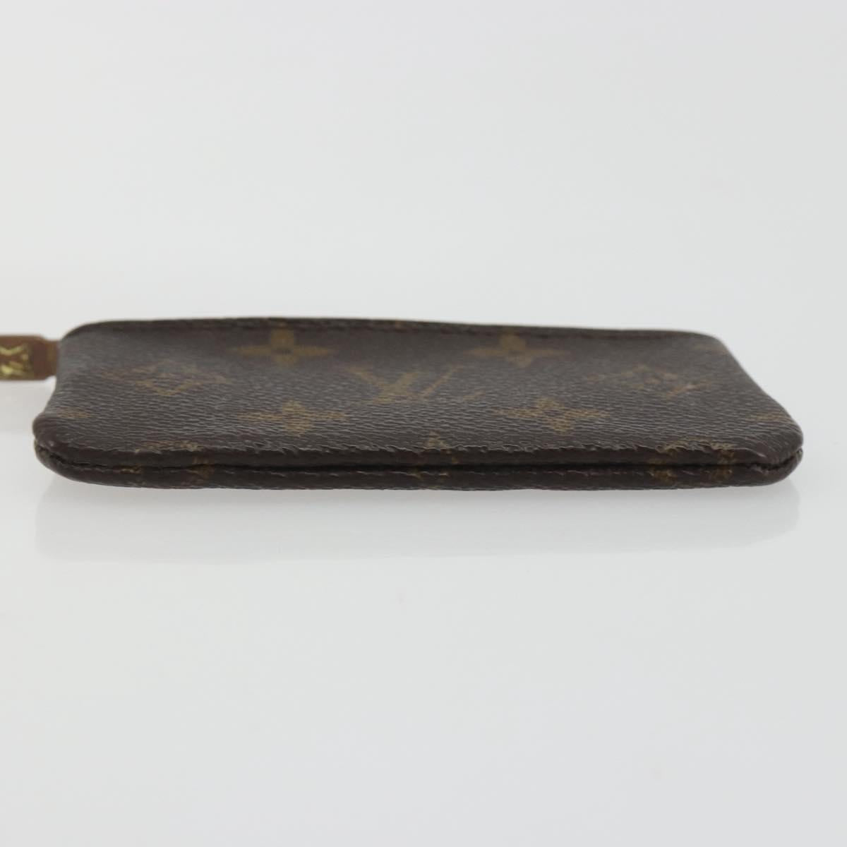 LOUIS VUITTON Monogram Pochette Cles Coin Purse M62650 LV Auth 191978