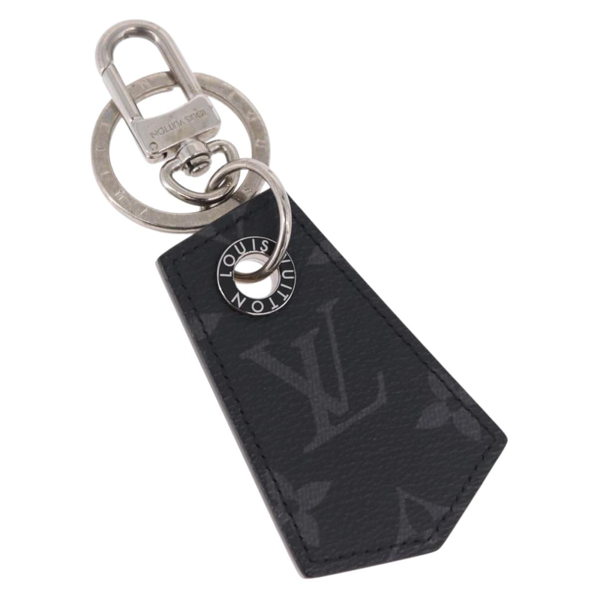 LOUIS VUITTON Eclipse Porte Cles Dragonne Key Holder MP1795 LV Auth 191984A