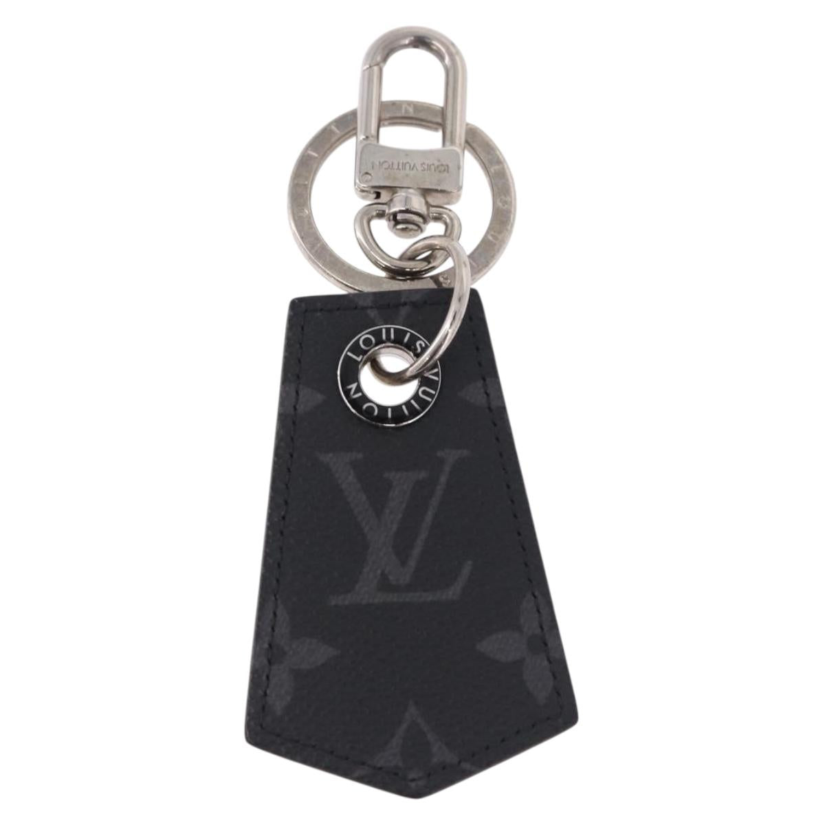 LOUIS VUITTON Eclipse Porte Cles Dragonne Key Holder MP1795 LV Auth 191984A