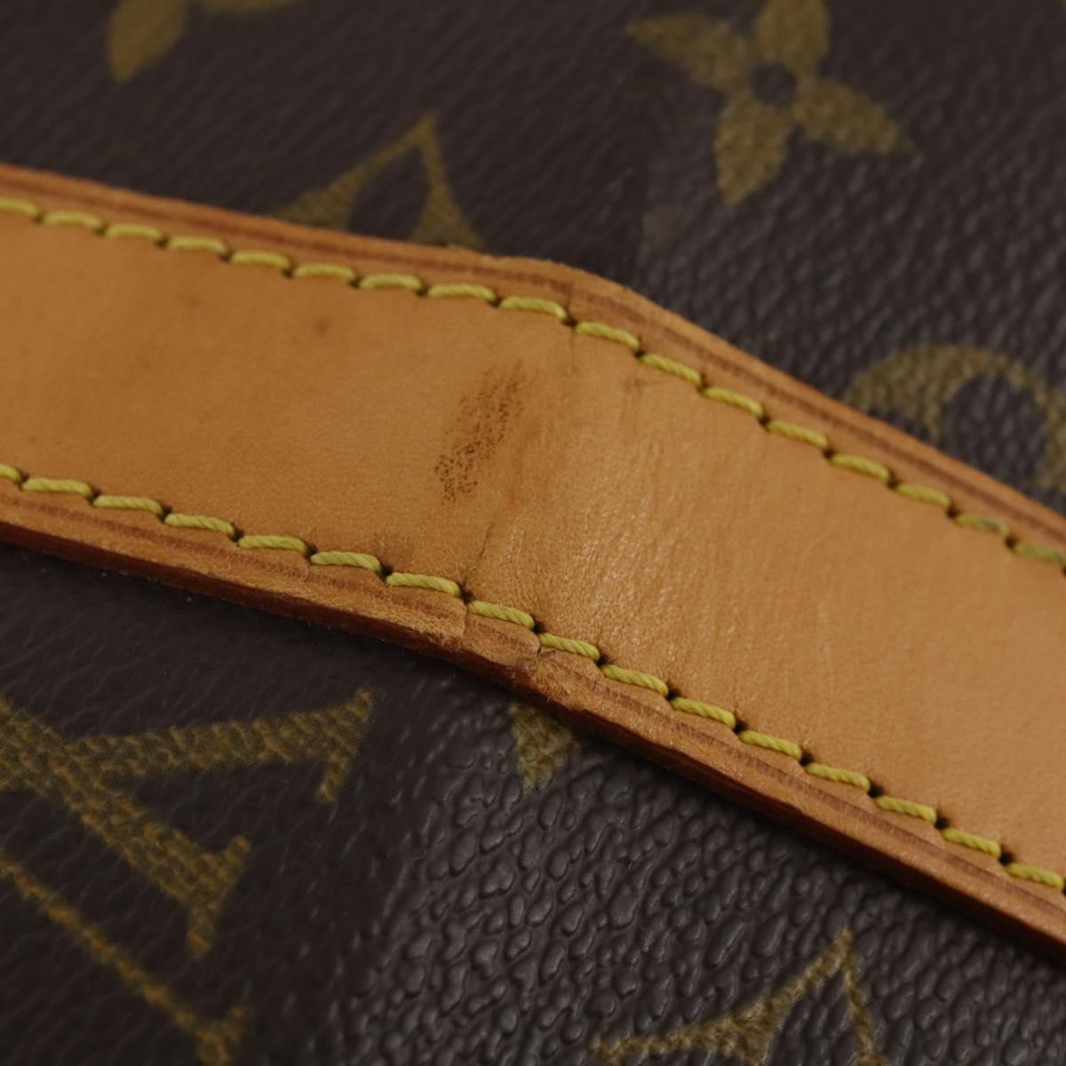 LOUIS VUITTON Monogram Keepall Bandouliere 50 Boston Bag M41416 LV Auth 191991V
