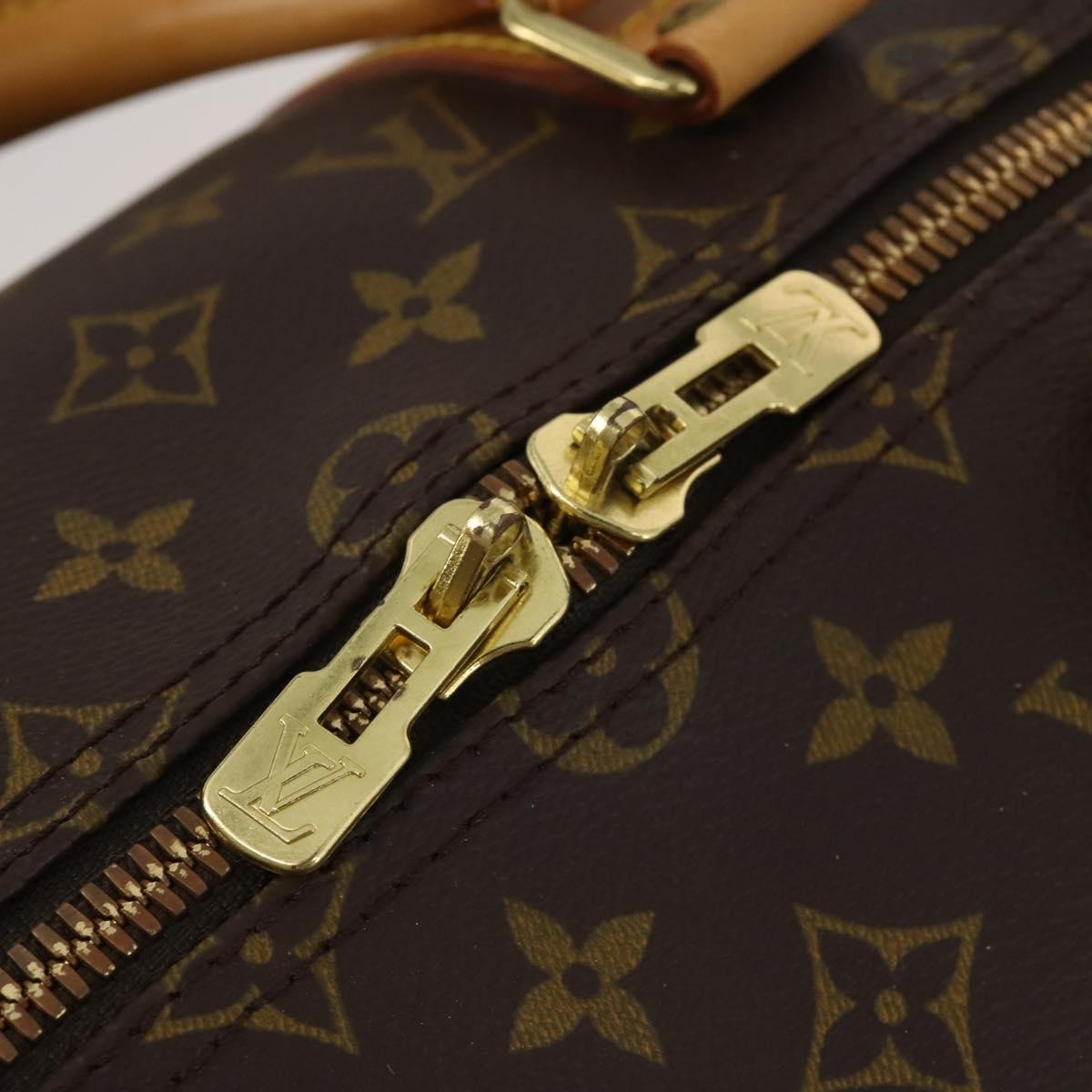 LOUIS VUITTON Monogram Keepall Bandouliere 50 Boston Bag M41416 LV Auth 191991V