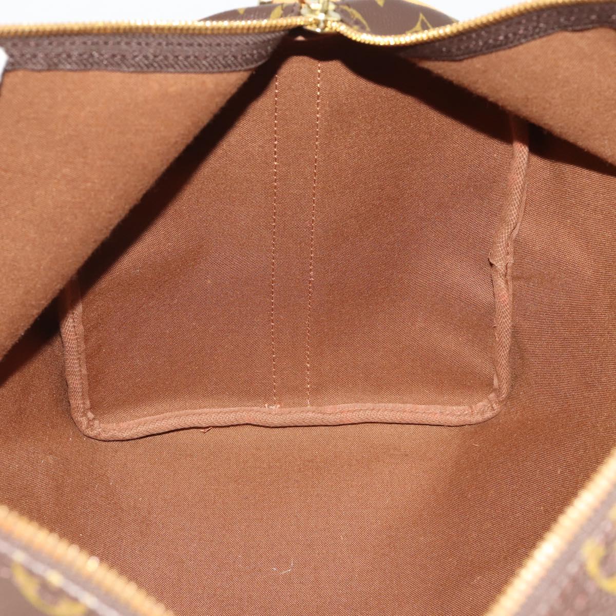 LOUIS VUITTON Monogram Keepall Bandouliere 50 Boston Bag M41416 LV Auth 191991V