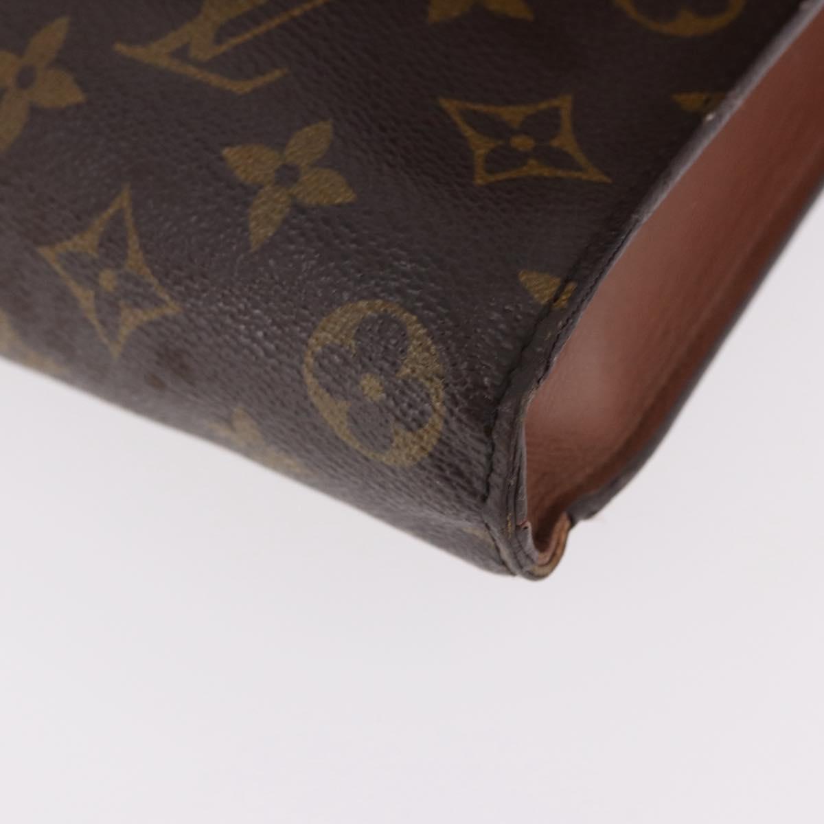 LOUIS VUITTON Monogram Porte envelope Clutch Bag M51801 LV Auth 191996