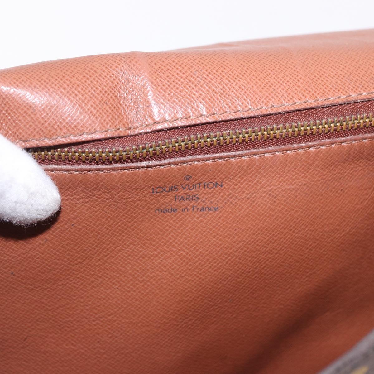 LOUIS VUITTON Monogram Porte envelope Clutch Bag M51801 LV Auth 191996