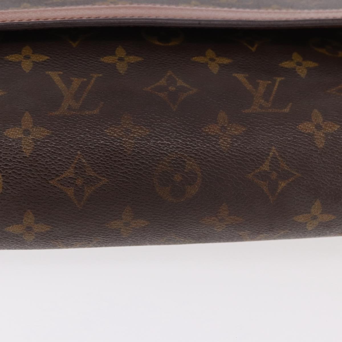 LOUIS VUITTON Monogram Porte envelope Clutch Bag M51801 LV Auth 191996