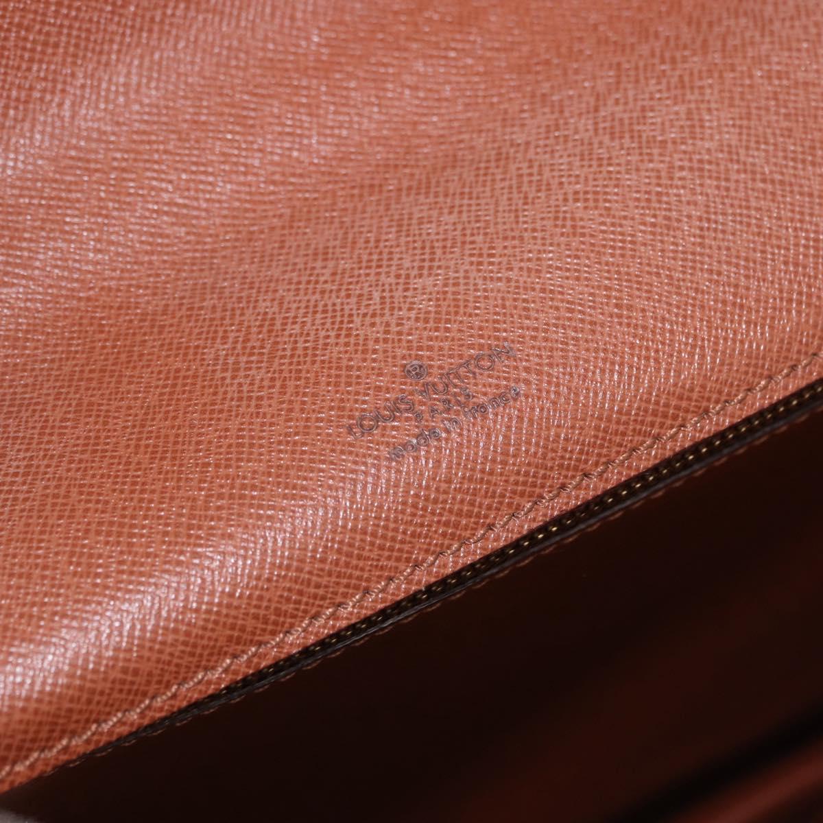 LOUIS VUITTON Monogram Porte Documents Bandouliere Bag M53338 LV Auth 191997