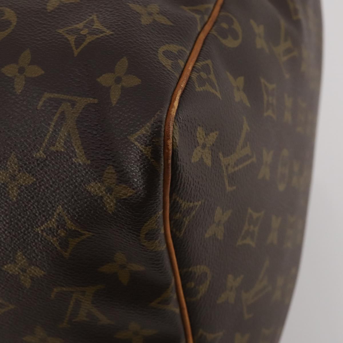 LOUIS VUITTON Monogram Keepall 55 Boston Bag M41424 LV Auth 192001
