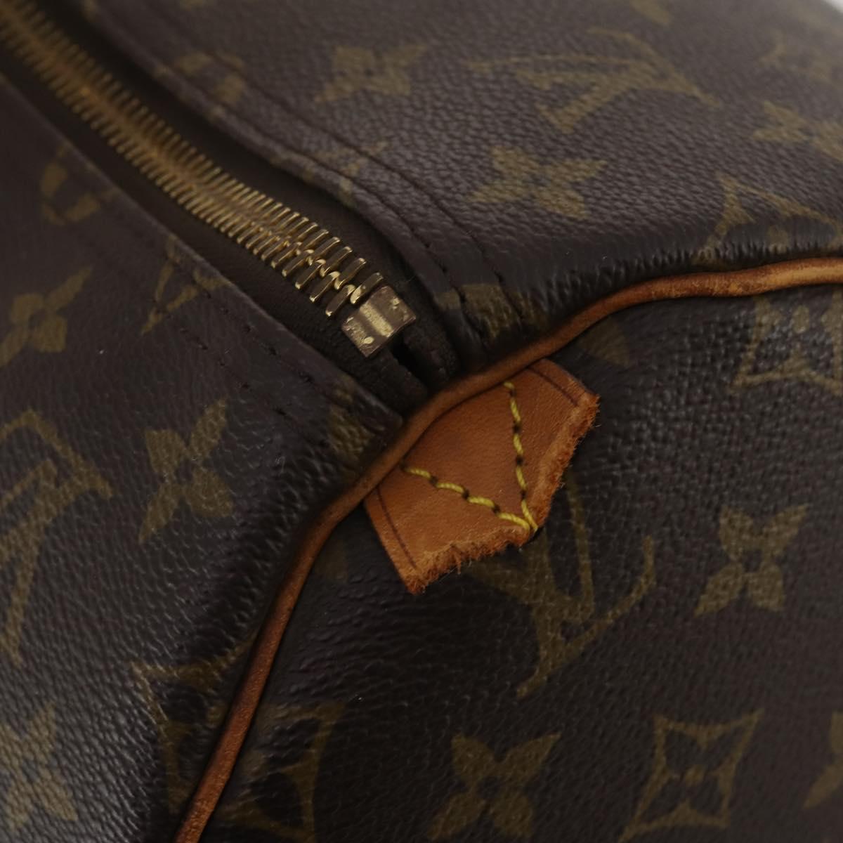 LOUIS VUITTON Monogram Keepall 55 Boston Bag M41424 LV Auth 192001