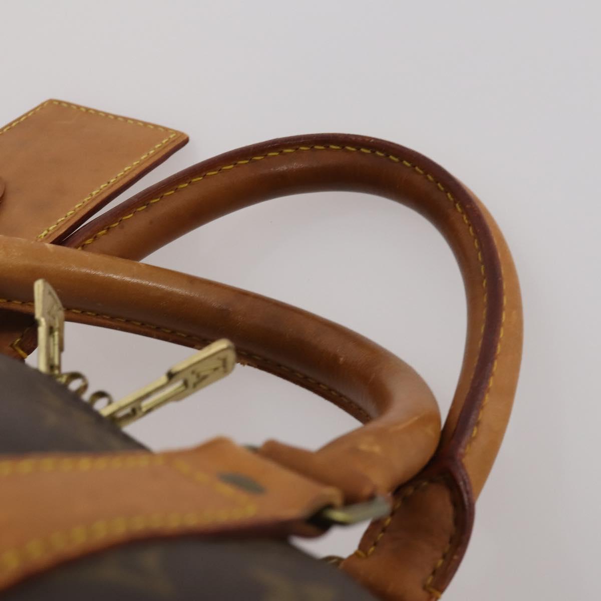 LOUIS VUITTON Monogram Keepall 55 Boston Bag M41424 LV Auth 192001