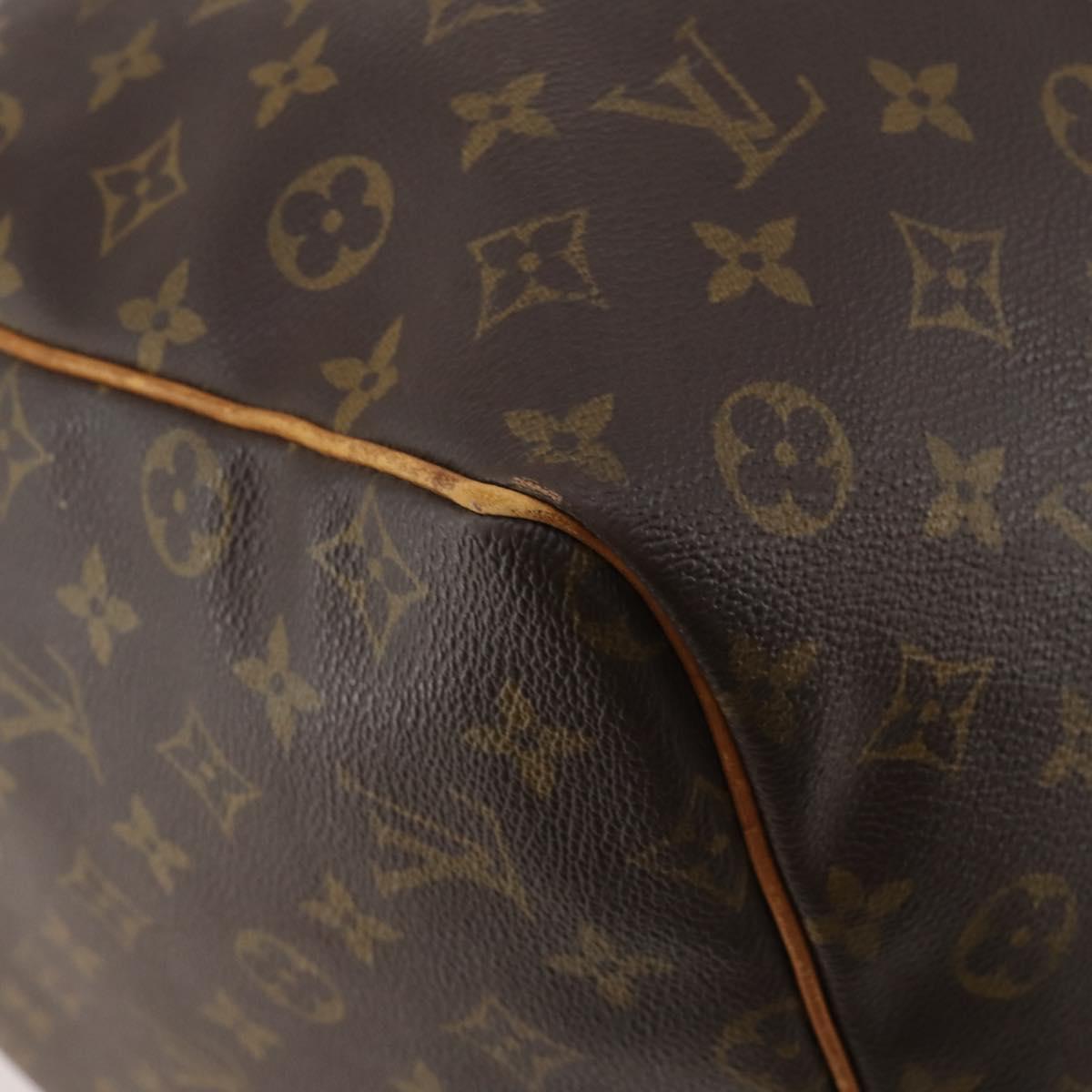 LOUIS VUITTON Monogram Keepall 60 Boston Bag M41422 LV Auth 192002