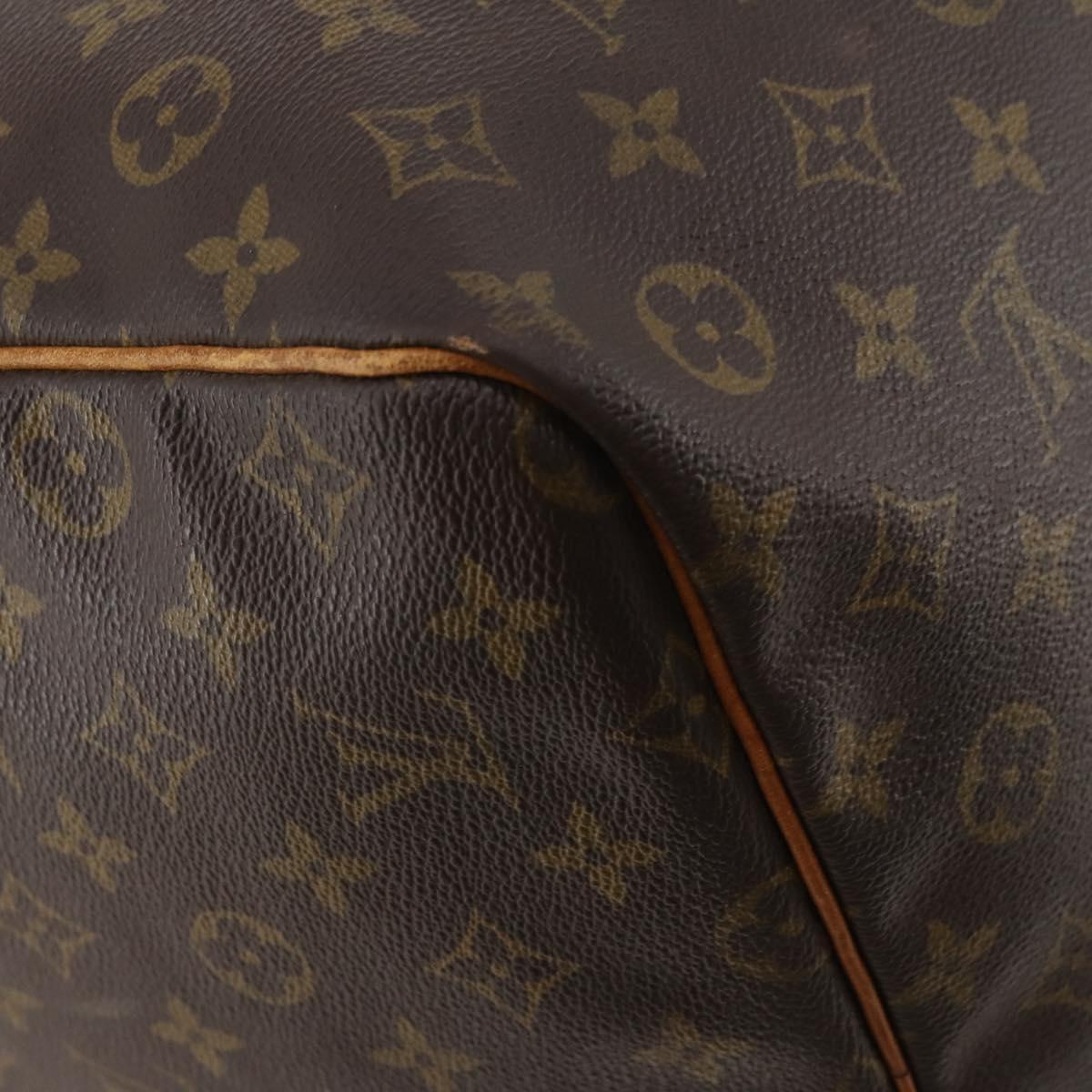 LOUIS VUITTON Monogram Keepall 60 Boston Bag M41422 LV Auth 192002