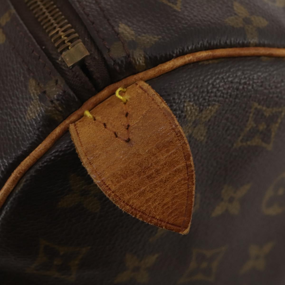 LOUIS VUITTON Monogram Keepall 60 Boston Bag M41422 LV Auth 192002