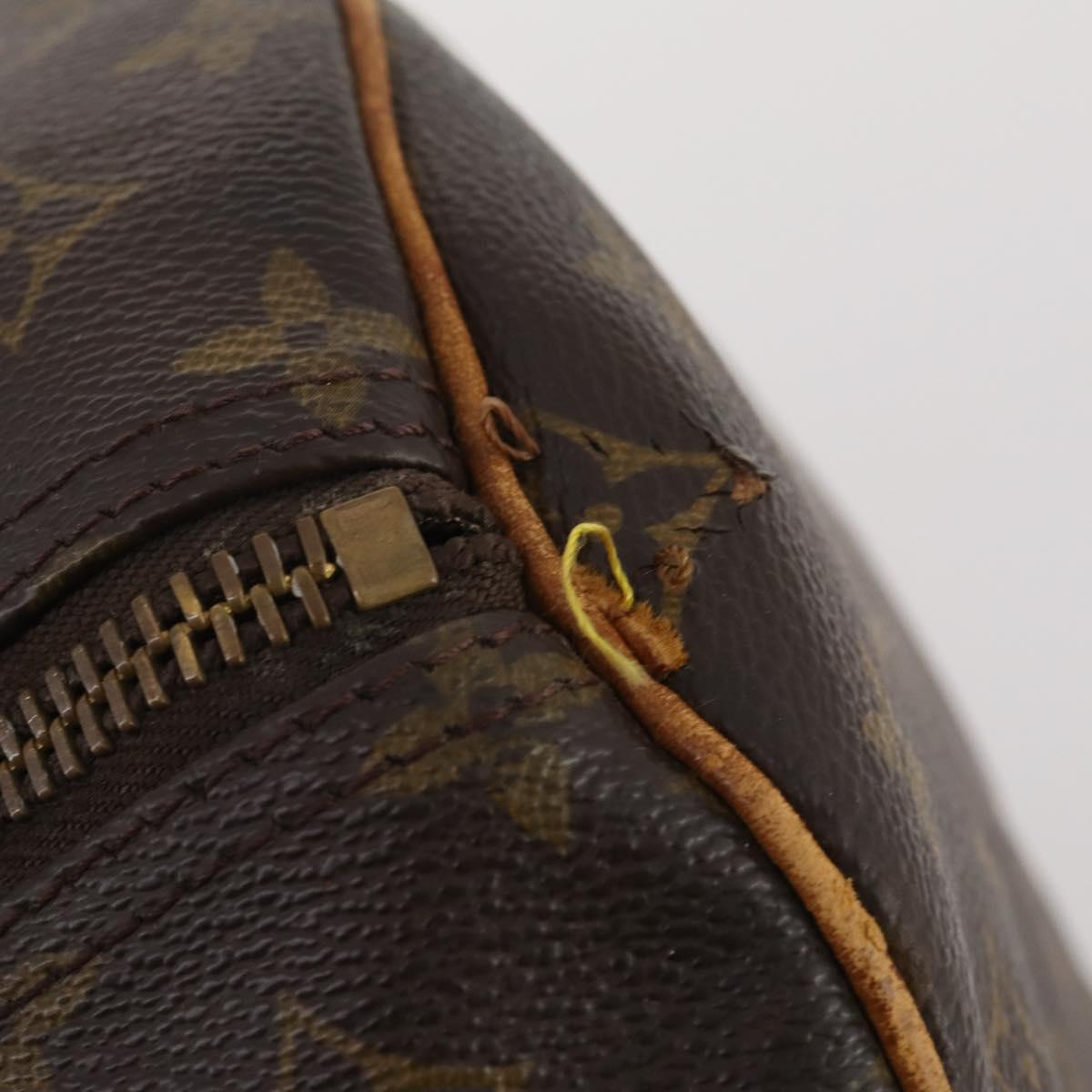 LOUIS VUITTON Monogram Keepall 60 Boston Bag M41422 LV Auth 192002
