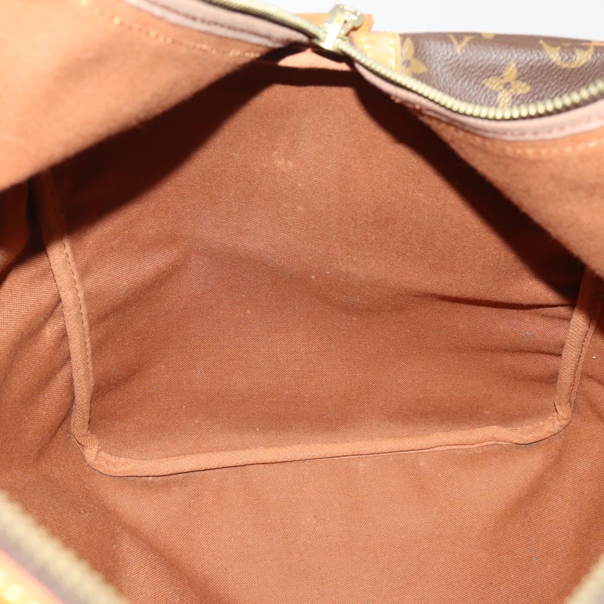 LOUIS VUITTON Monogram Sac Souple 55 Boston Bag M41622 LV Auth 192003