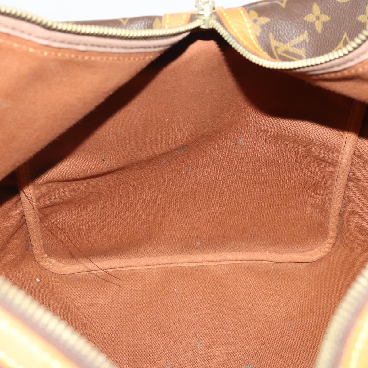 LOUIS VUITTON Monogram Sac Souple 55 Boston Bag M41622 LV Auth 192003