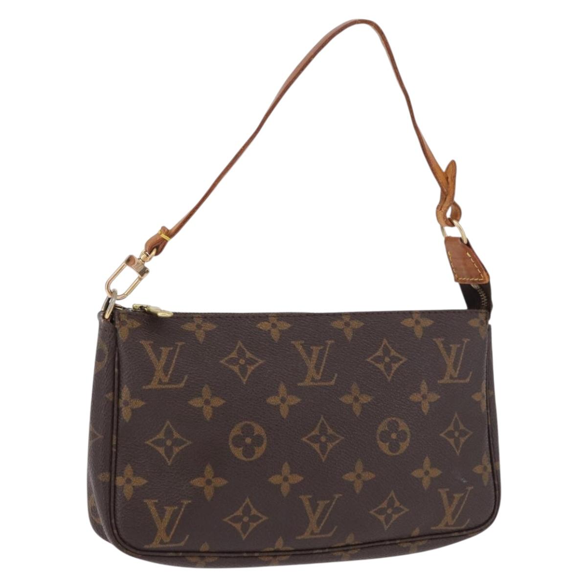 LOUIS VUITTON Monogram Pochette Accessoires Pouch M51980 LV Auth 192008