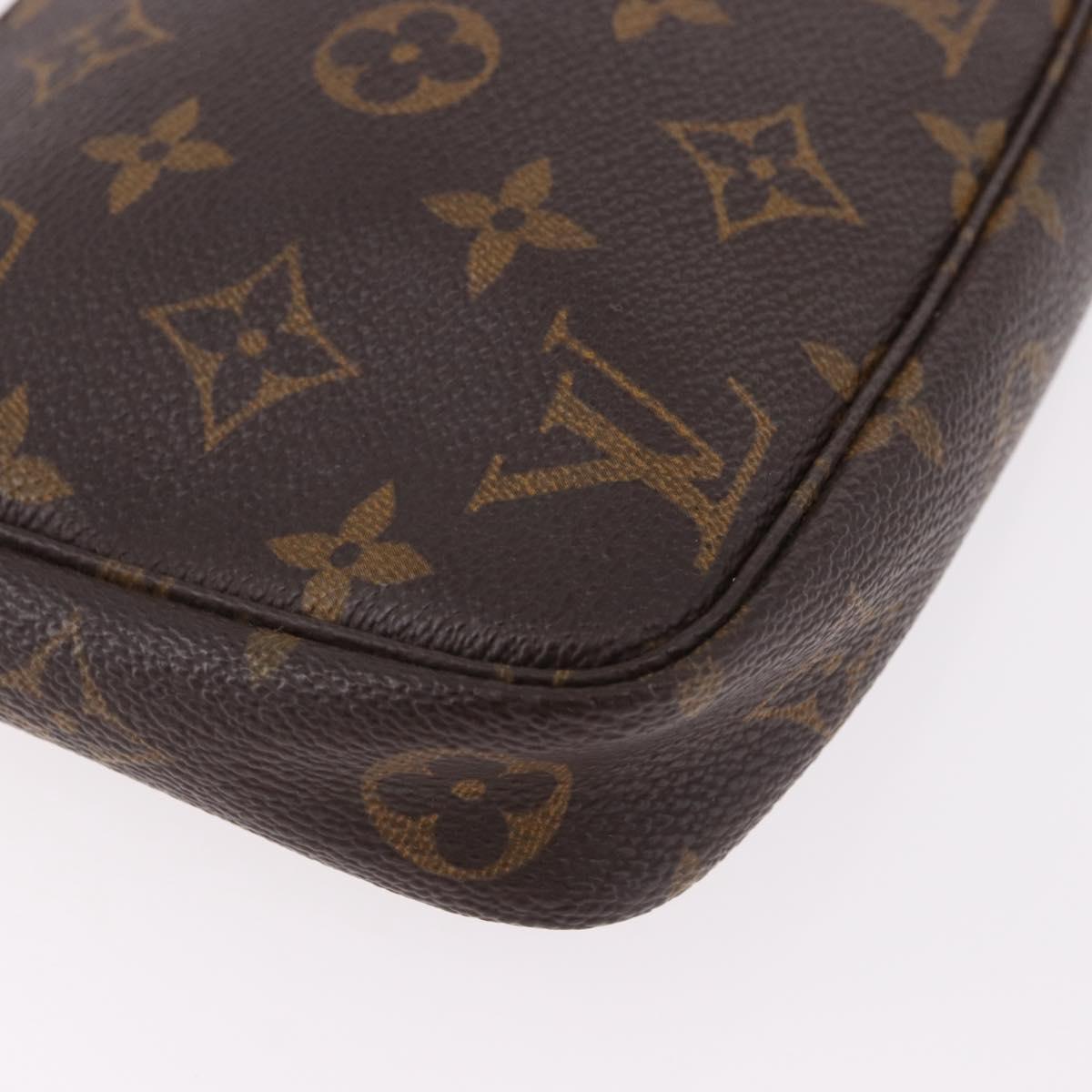 LOUIS VUITTON Monogram Pochette Accessoires Pouch M51980 LV Auth 192008