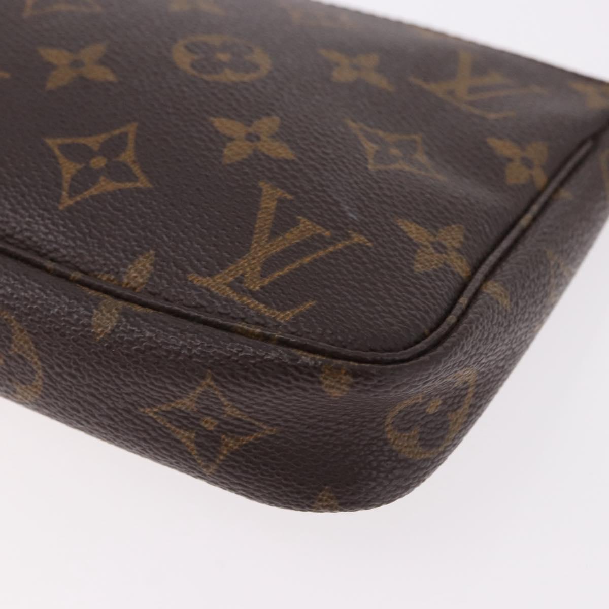 LOUIS VUITTON Monogram Pochette Accessoires Pouch M51980 LV Auth 192008